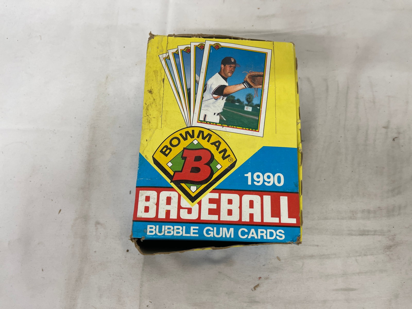 1990 Bowman Baseball Bubble Gum Cards Wax Box 36 Packs Unopened (1 of 7)