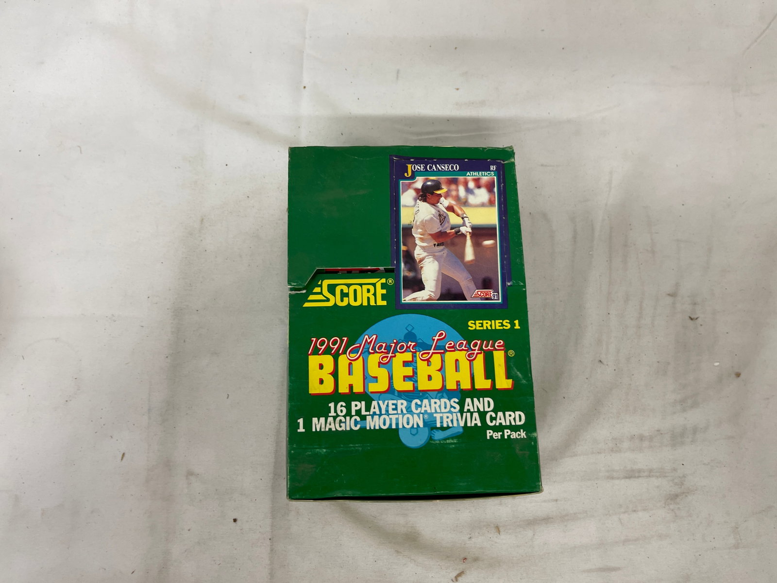 1991 Score Major League Baseball Series 1 Wax Box 36 Packs Unopened (1 of 6)