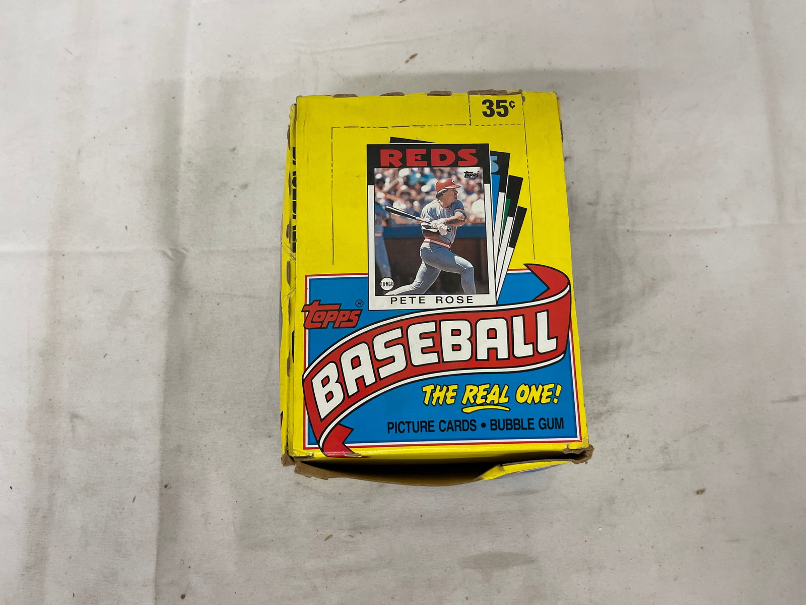 1986 Topps Baseball Wax Box 36 Sealed Packs Pete Rose Dwight Gooden Mattingly (1 of 6)
