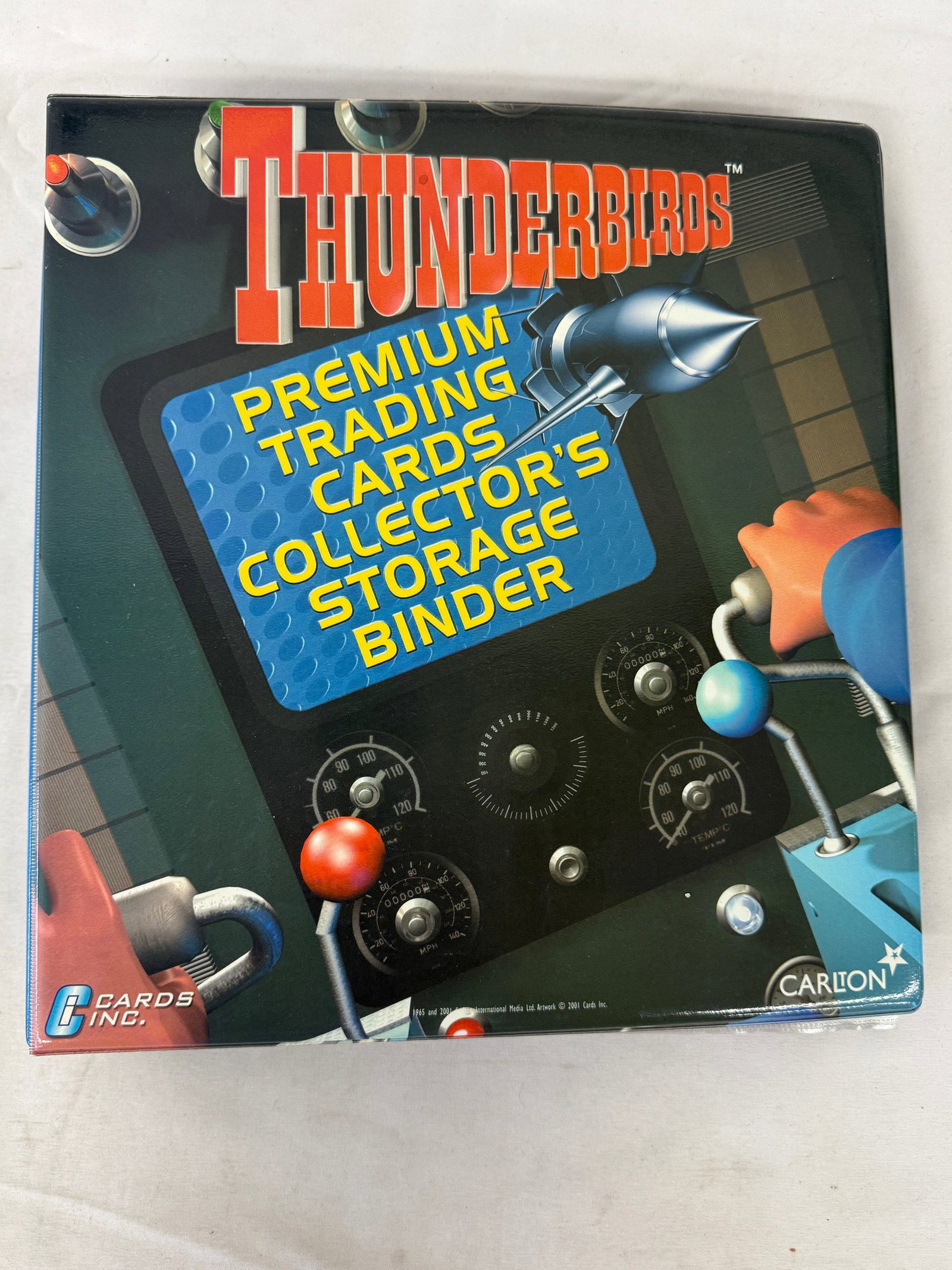 Thunderbirds Premium Trading Cards Collector's Storage Binder Cards Inc 2001 (1 of 6)
