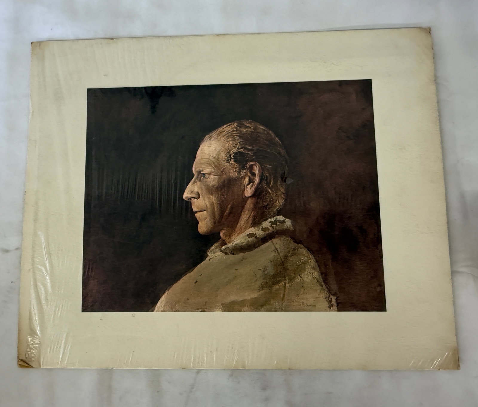 Andrew Wyeth 'Gunning Rocks' #159 Vintage Art Print on Board (1 of 3)