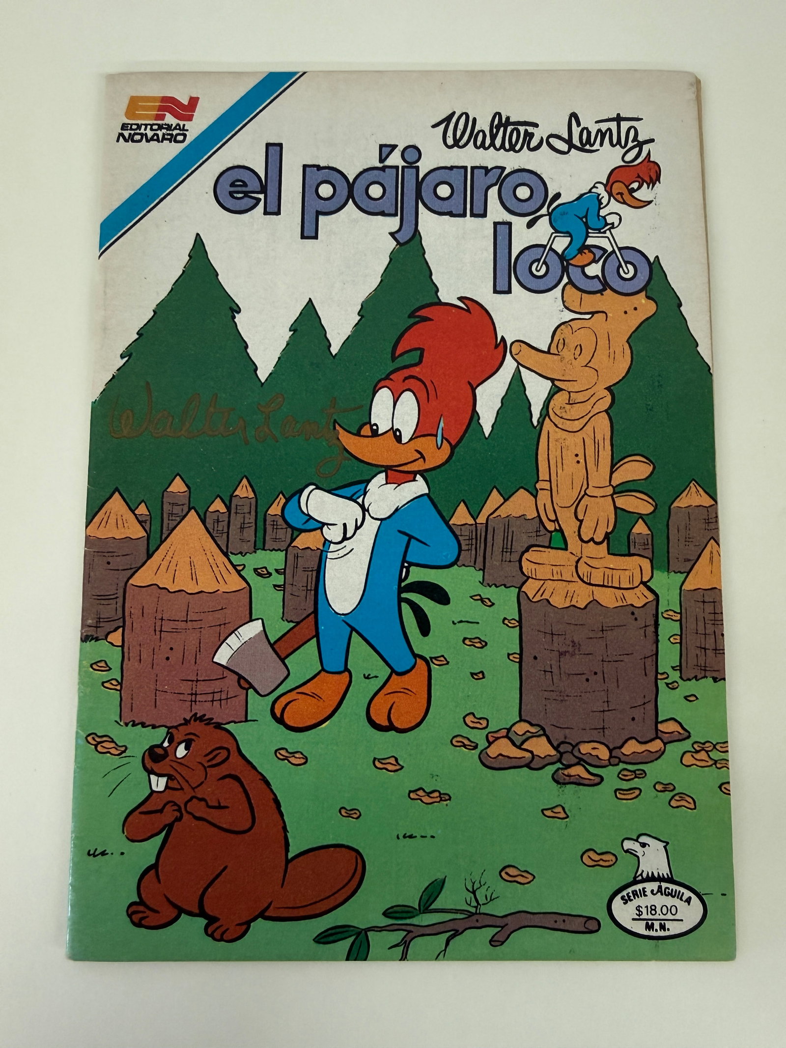 Woody Woodpecker El Pajaro Loco Walter Lantz Editorial Novaro Comic 1983 (1 of 4)