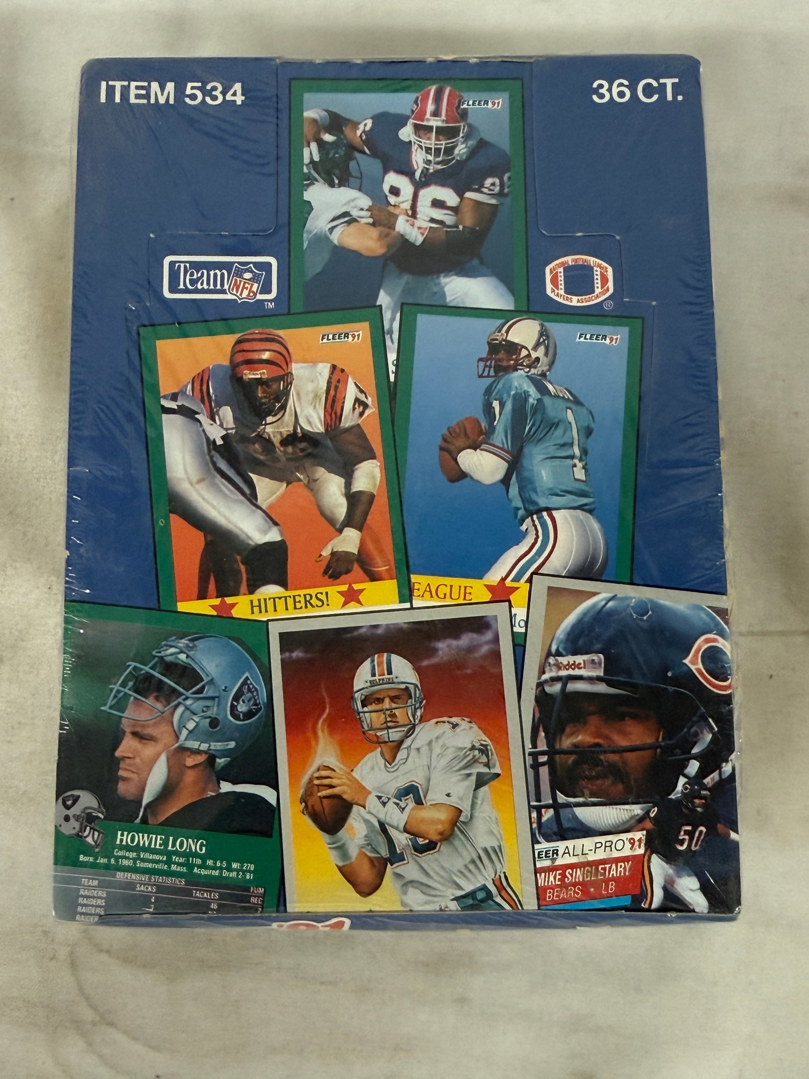 1991 Fleer Football NFL Trading Cards Factory Sealed Wax Box 36 Packs (1 of 3)