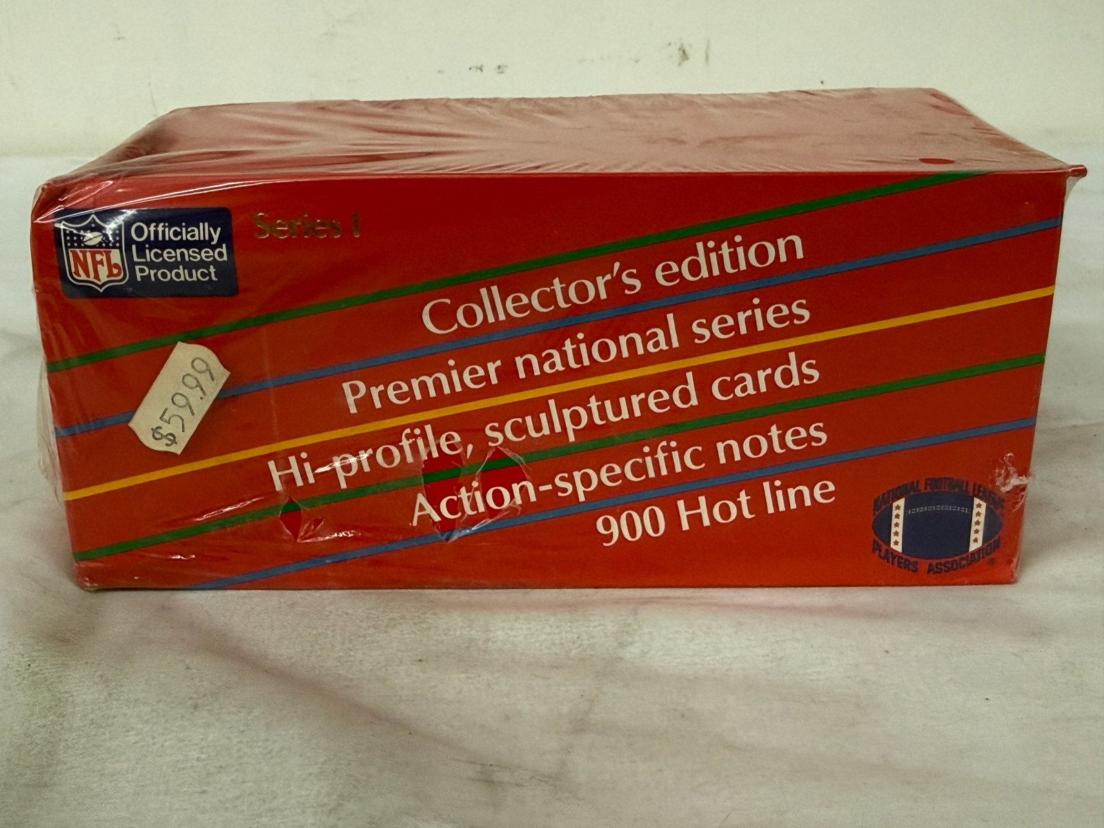 NFL Hi-Pro Marketing Series 1 Collector's Edition Sculptured Cards Box Sealed (1 of 3)