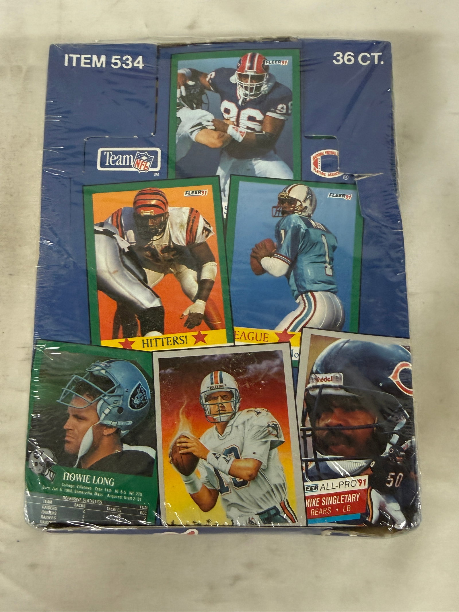 1991 Fleer Football NFL Trading Cards Sealed Box 36 Count Item 534 (1 of 3)