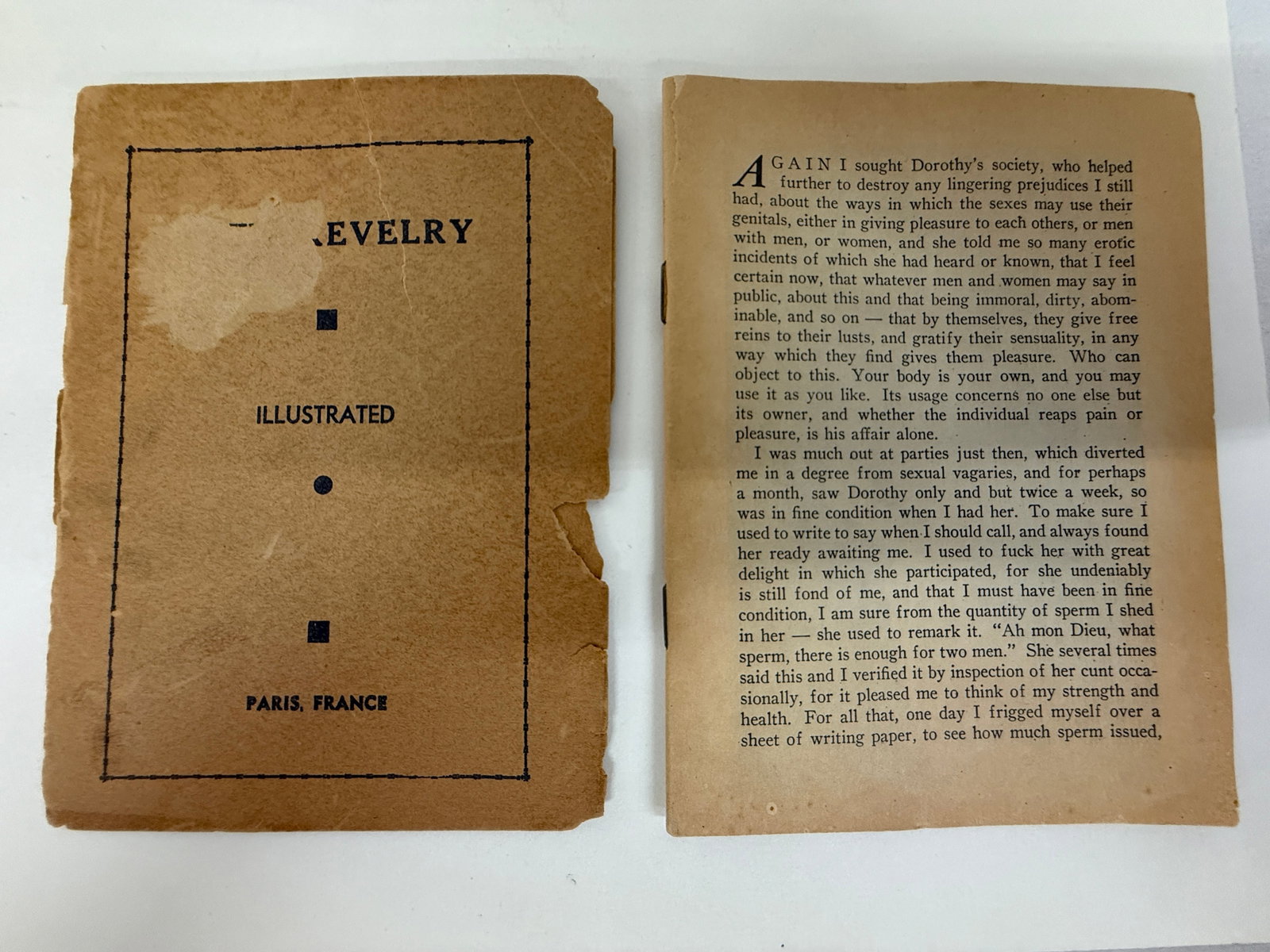 Lewd Revelry Illustrated Erotic Book Paris, France (1 of 3)