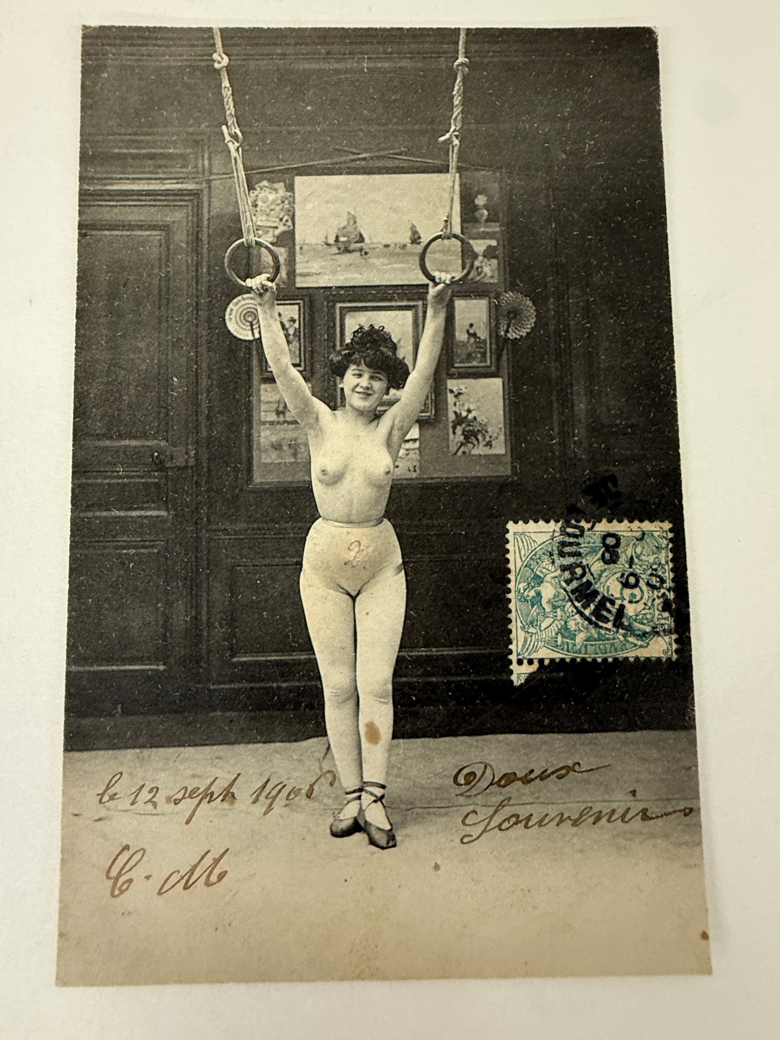 Vintage Erotic French Real Photo Postcards: Vintage Erotic French Real Photo Postcards