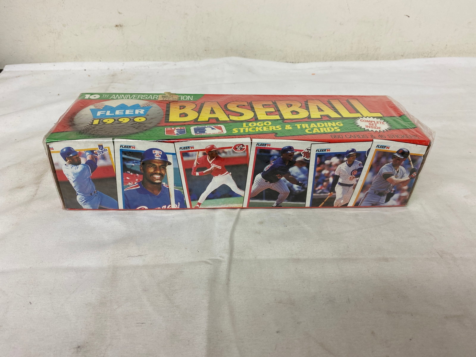 1990 Fleer Baseball 10th Anniversary Complete Set 660 Cards & 45 Stickers Sealed (1 of 5)