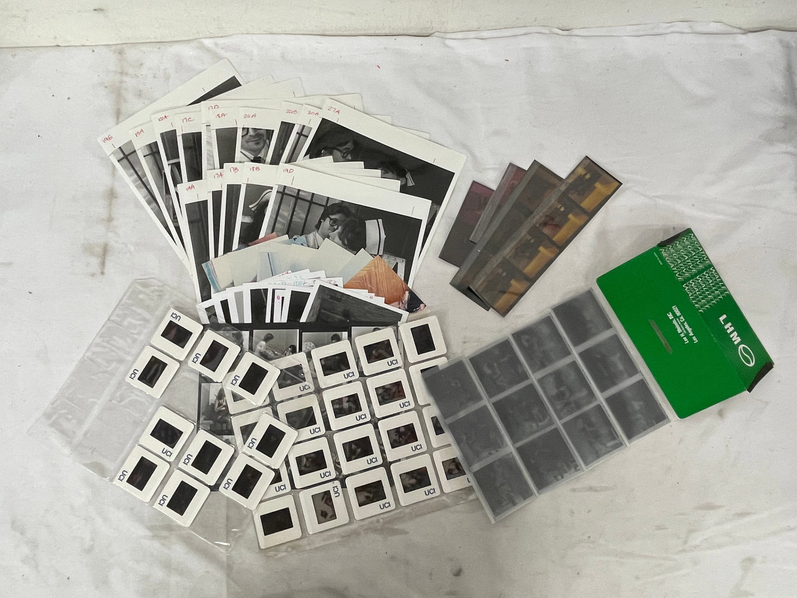 Vintage Black and White Erotic Photographs Negatives Contact Sheets and Slides (1 of 2)