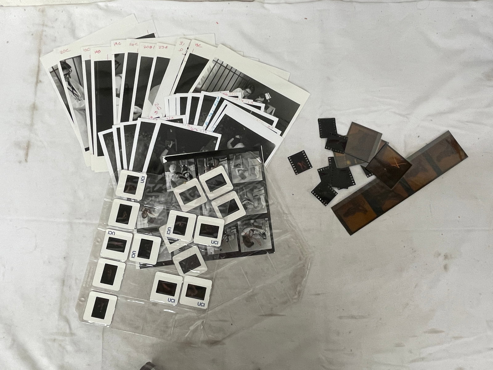 Vintage Black and White Erotic Photographs Negatives Contact Sheets and Slides (1 of 2)