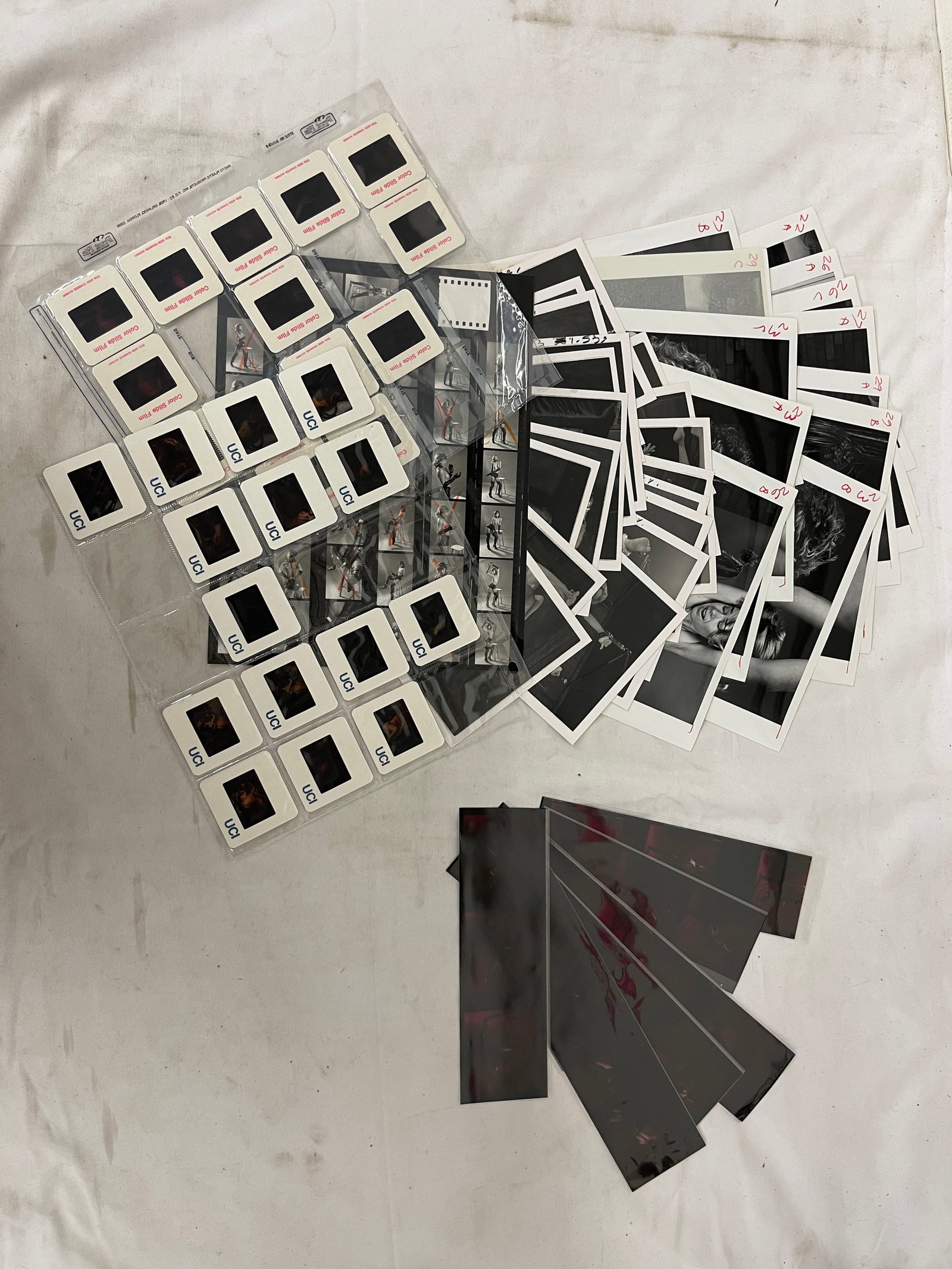 Vintage Black and White Erotic Photographs Negatives Contact Sheets and Slides: Vintage Black and White Erotic Photographs Negatives Contact Sheets and Slides