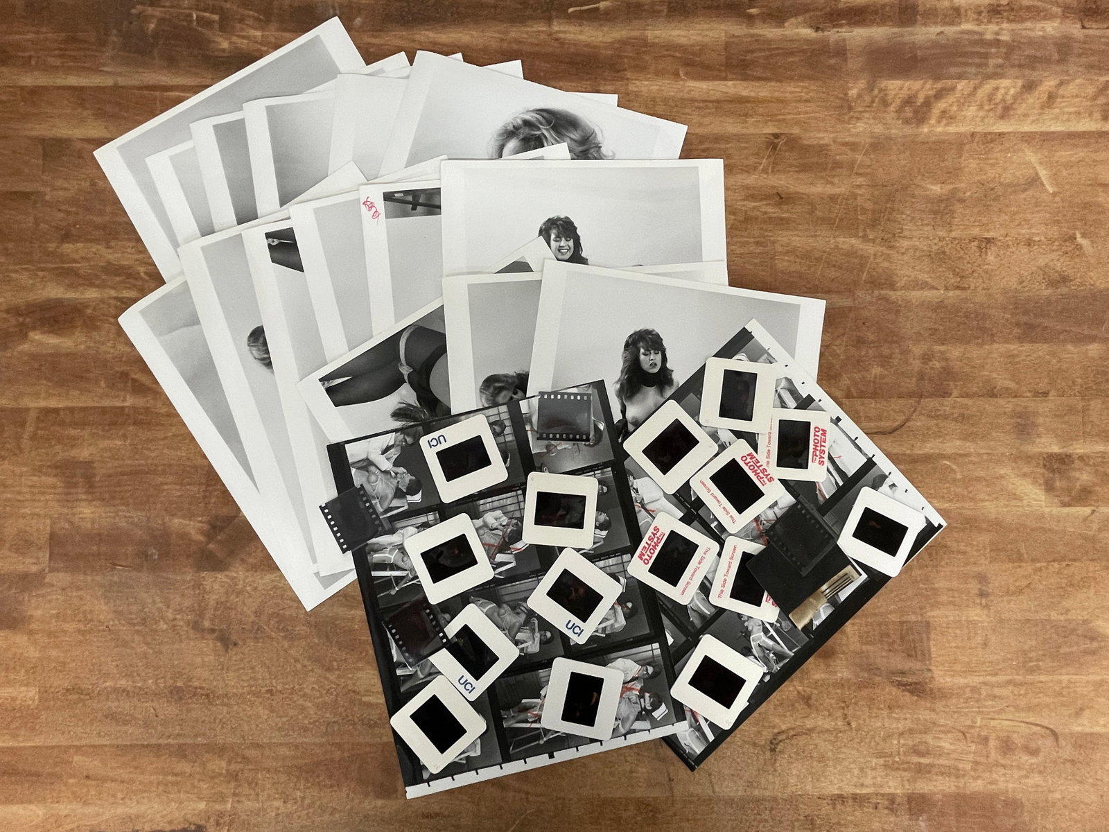 Vintage Black and White Erotic Photographs Negatives Contact Sheets and Slides: Vintage Black and White Erotic Photographs Negatives Contact Sheets and Slides