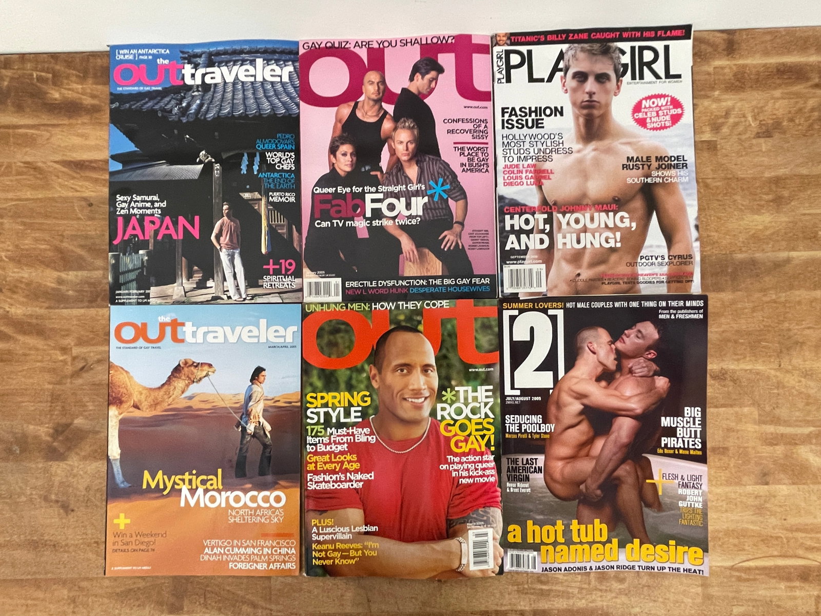 Vintage Adult Gay Magazine Collection Lot (1 of 3)