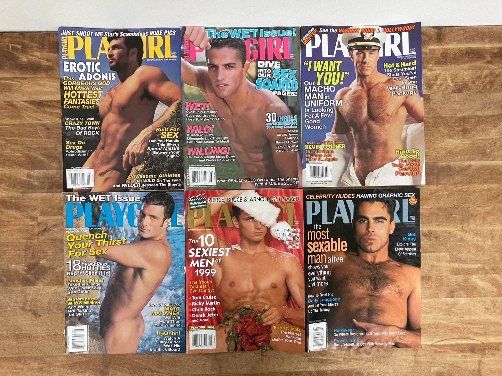Vintage Adult Gay Magazine Collection Lot (1 of 3)
