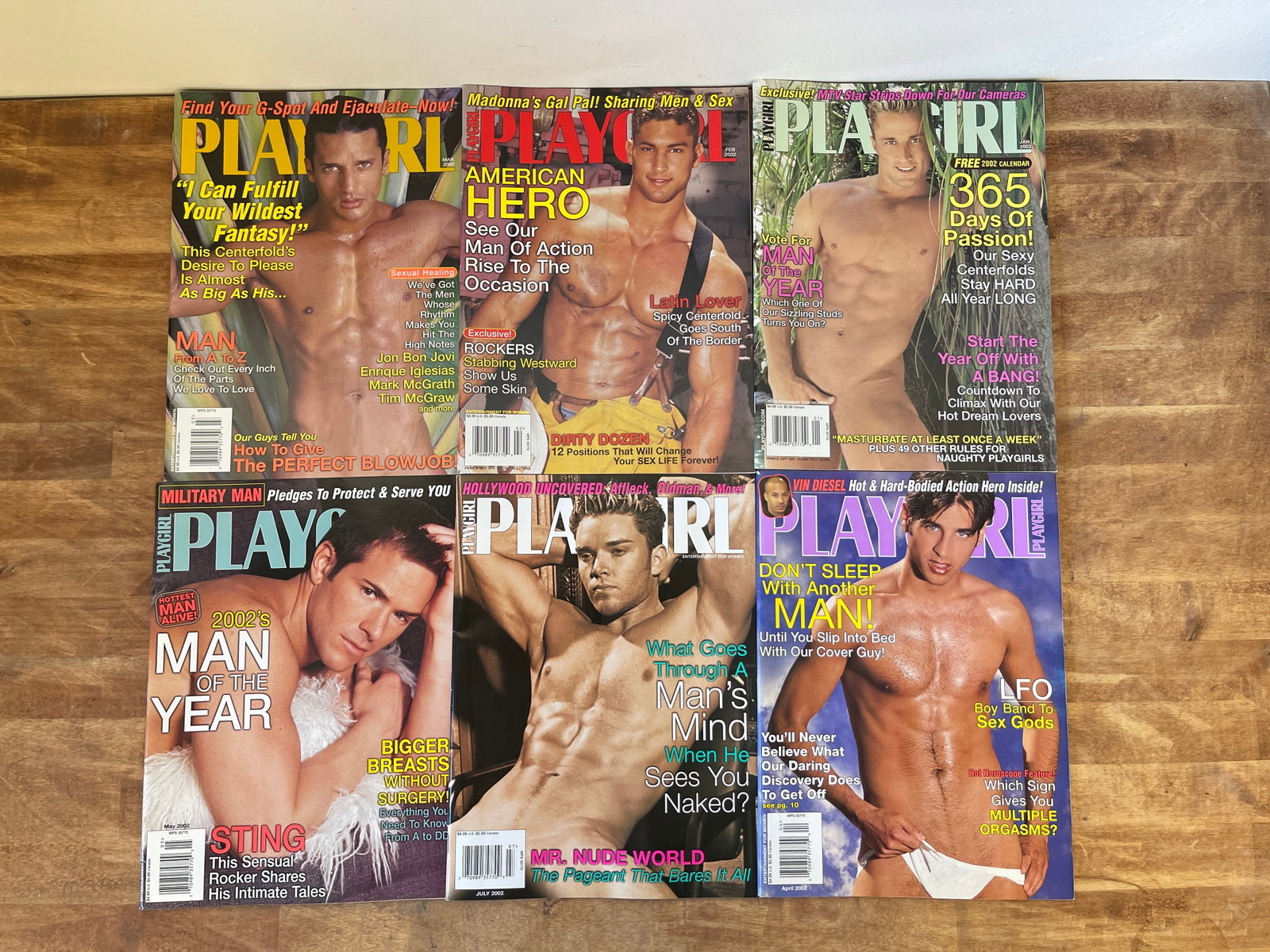 Vintage Adult Gay Magazine Collection Lot: Vintage Adult Gay Magazine Collection Lot