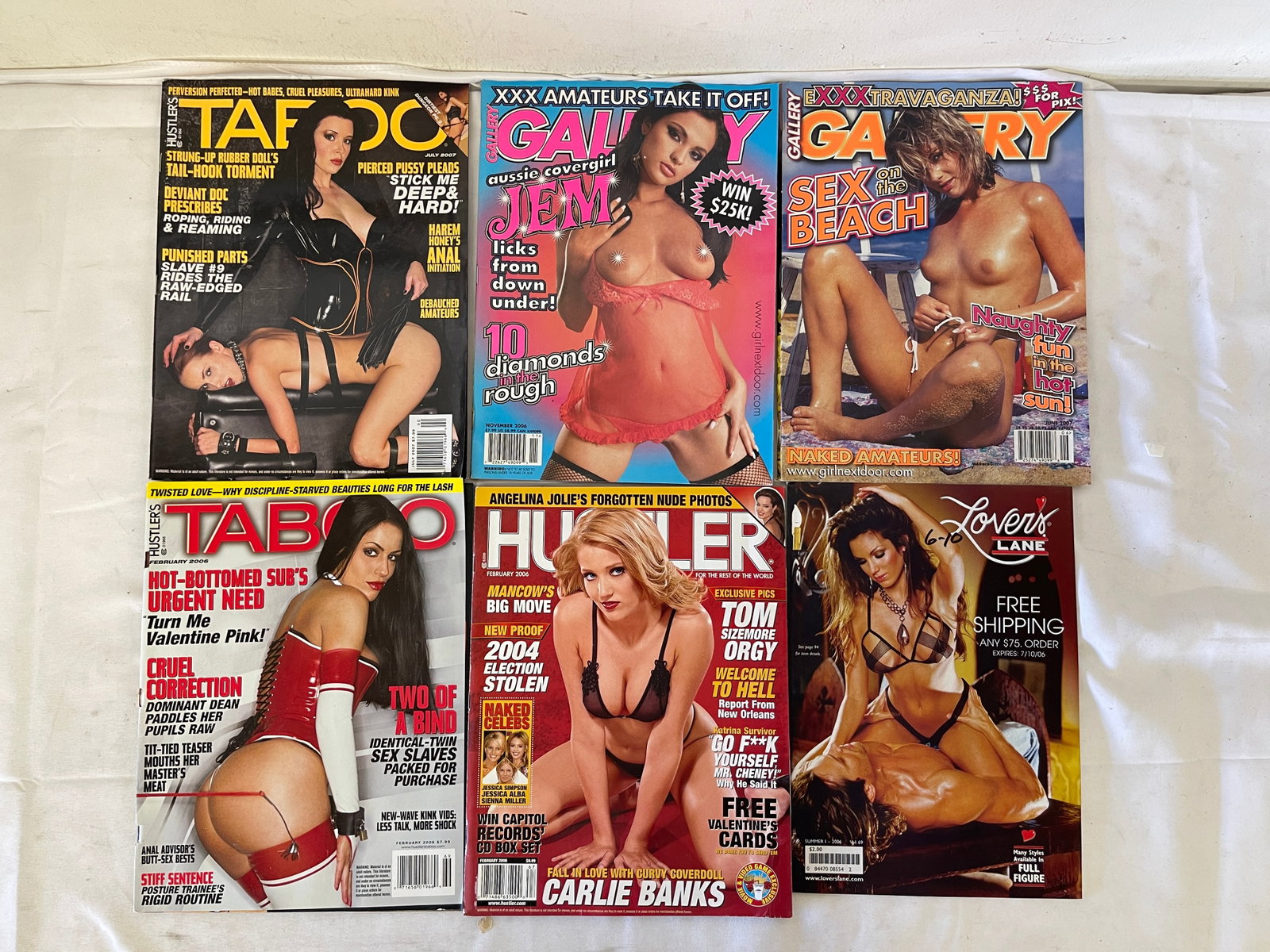 Vintage Adult Erotic Magazine Collection Lot: Vintage Adult Erotic Magazine Collection Lot