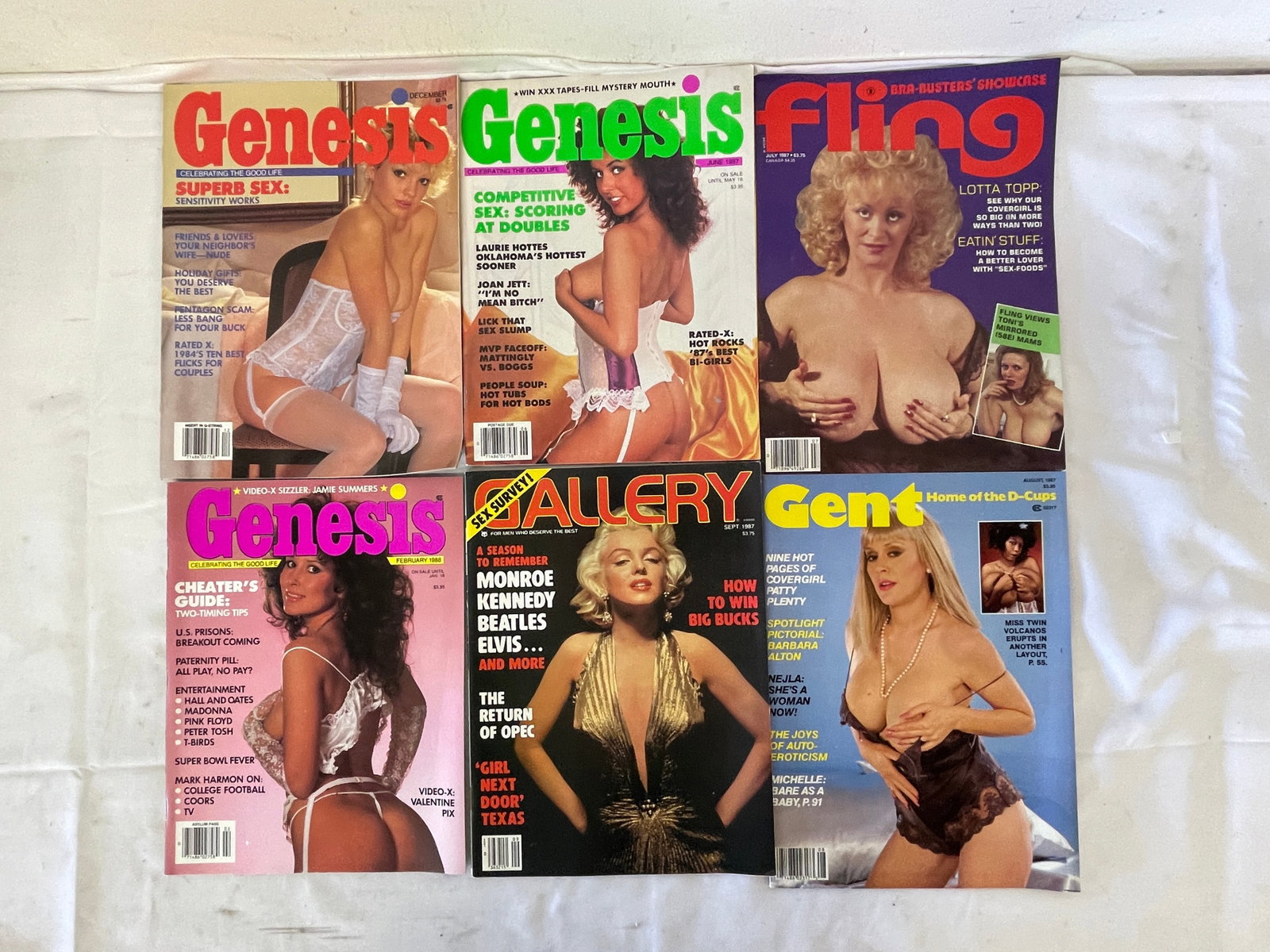 Vintage Adult Erotic Magazine Collection Lot: Vintage Adult Erotic Magazine Collection Lot