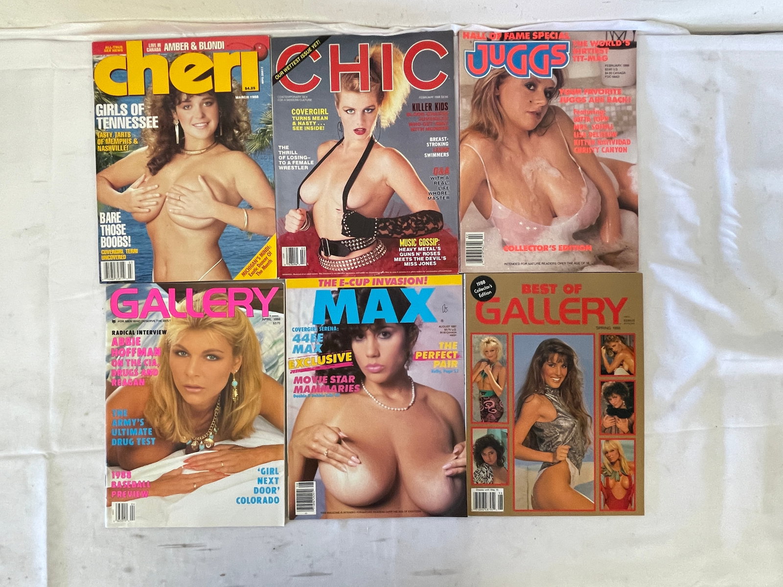 Vintage Adult Erotic Magazine Collection Lot: Vintage Adult Erotic Magazine Collection Lot