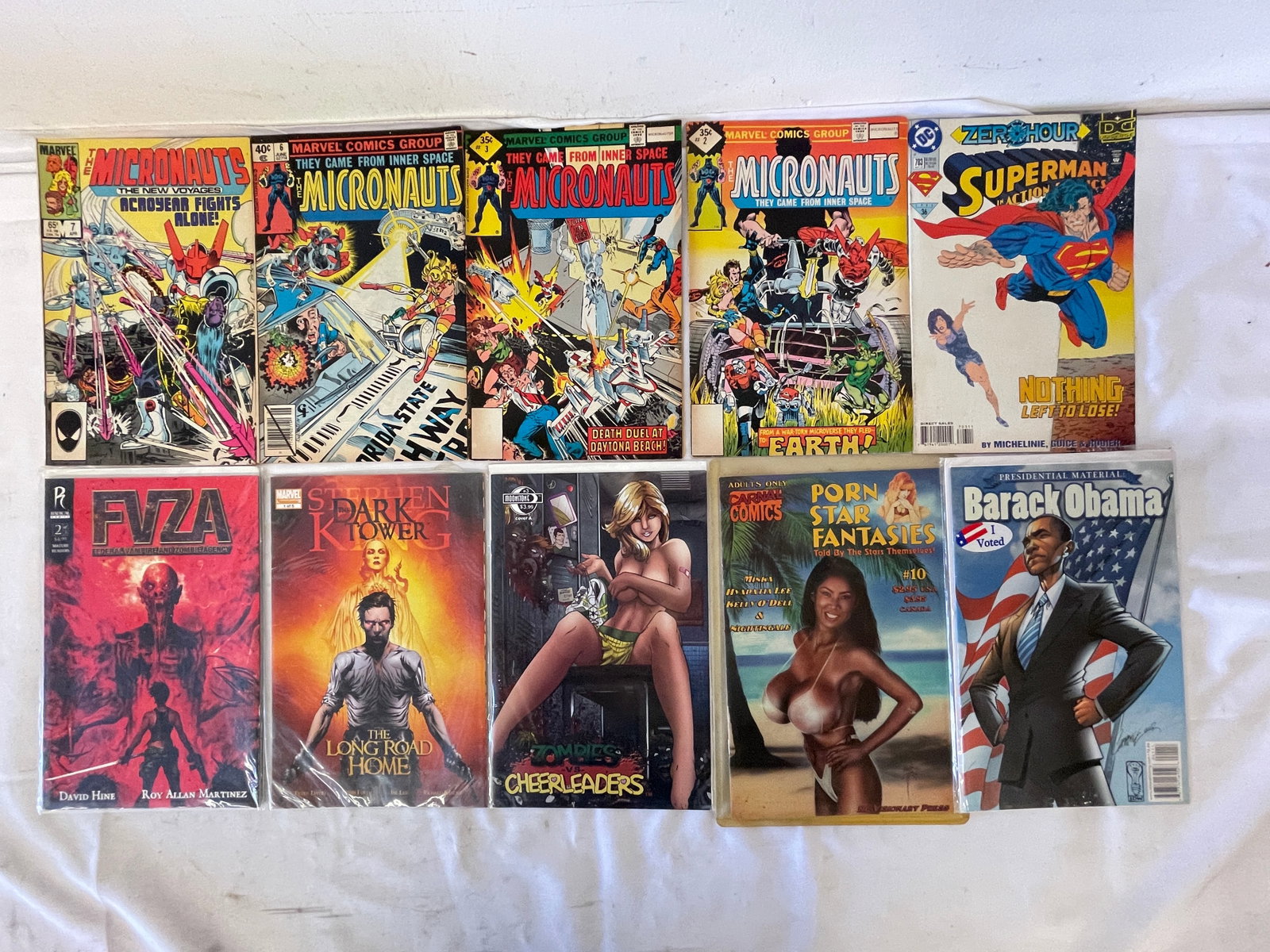 Vintage Comic Book Collection Lot: Vintage Comic Book Collection Lot