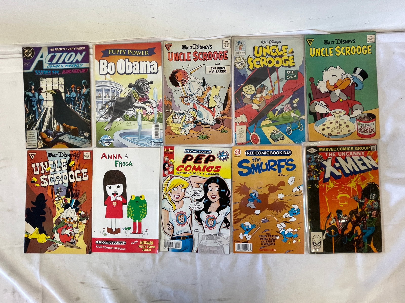 Vintage Comic Book Collection Lot: Vintage Comic Book Collection Lot