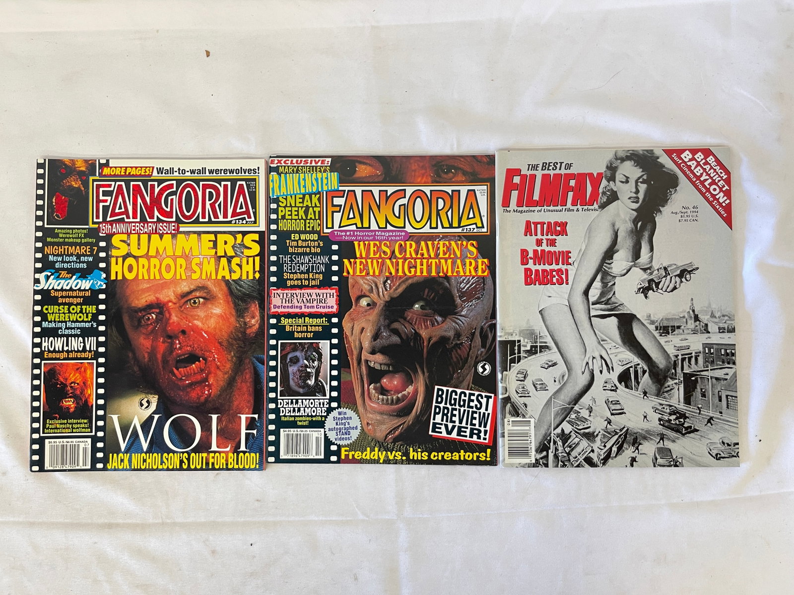 Vintage Horror Magazine Collection Lot (1 of 4)