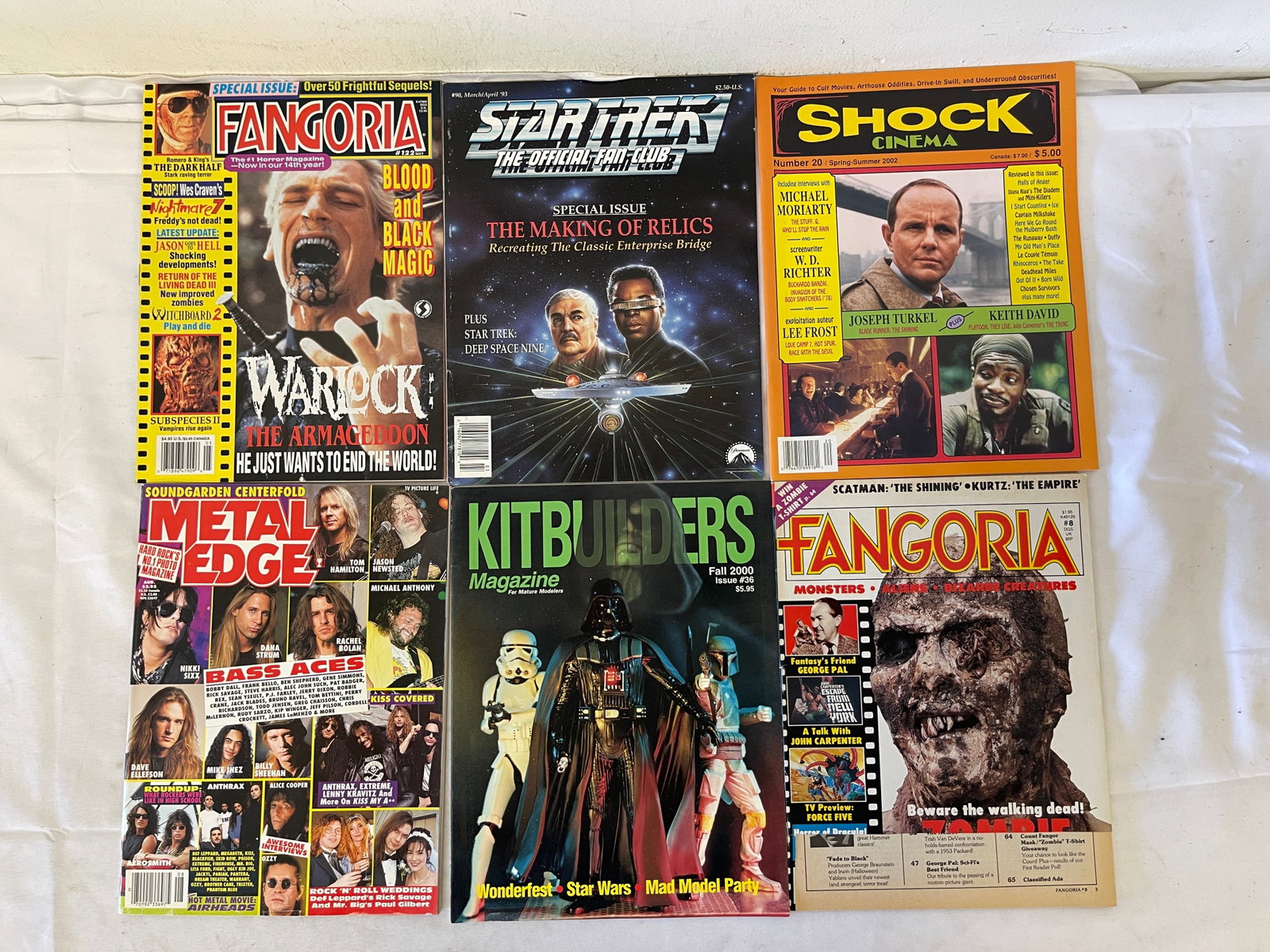 Vintage Horror Magazine Collection Lot (1 of 3)
