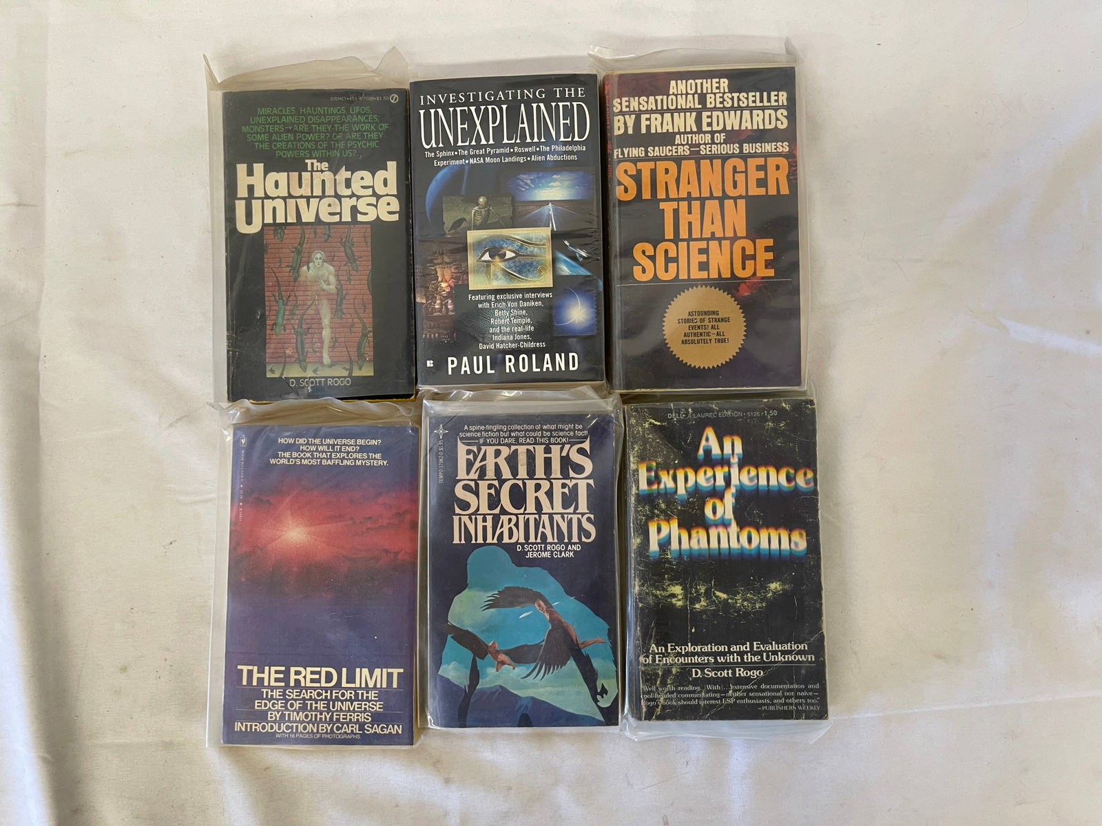 Vintage Sci-Fi Science Fiction Book Collection Lot (1 of 3)