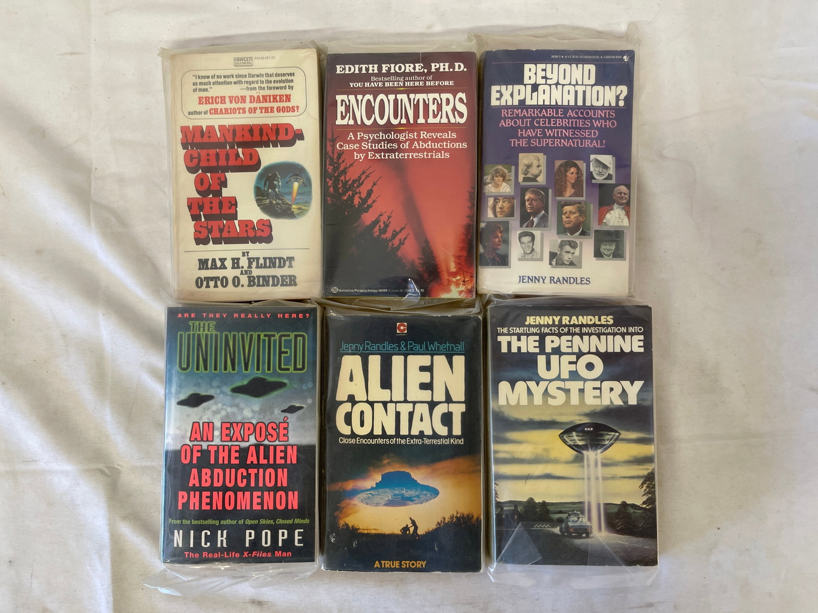 Vintage Sci-Fi Science Fiction Book Collection Lot (1 of 3)