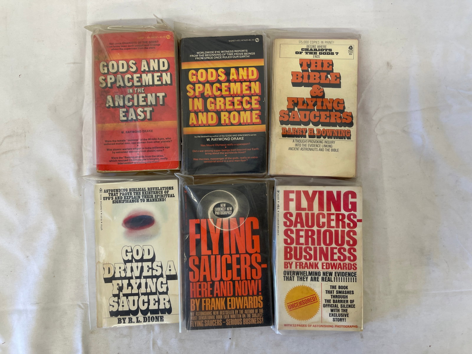 Vintage Sci-Fi Science Fiction Book Collection Lot (1 of 3)