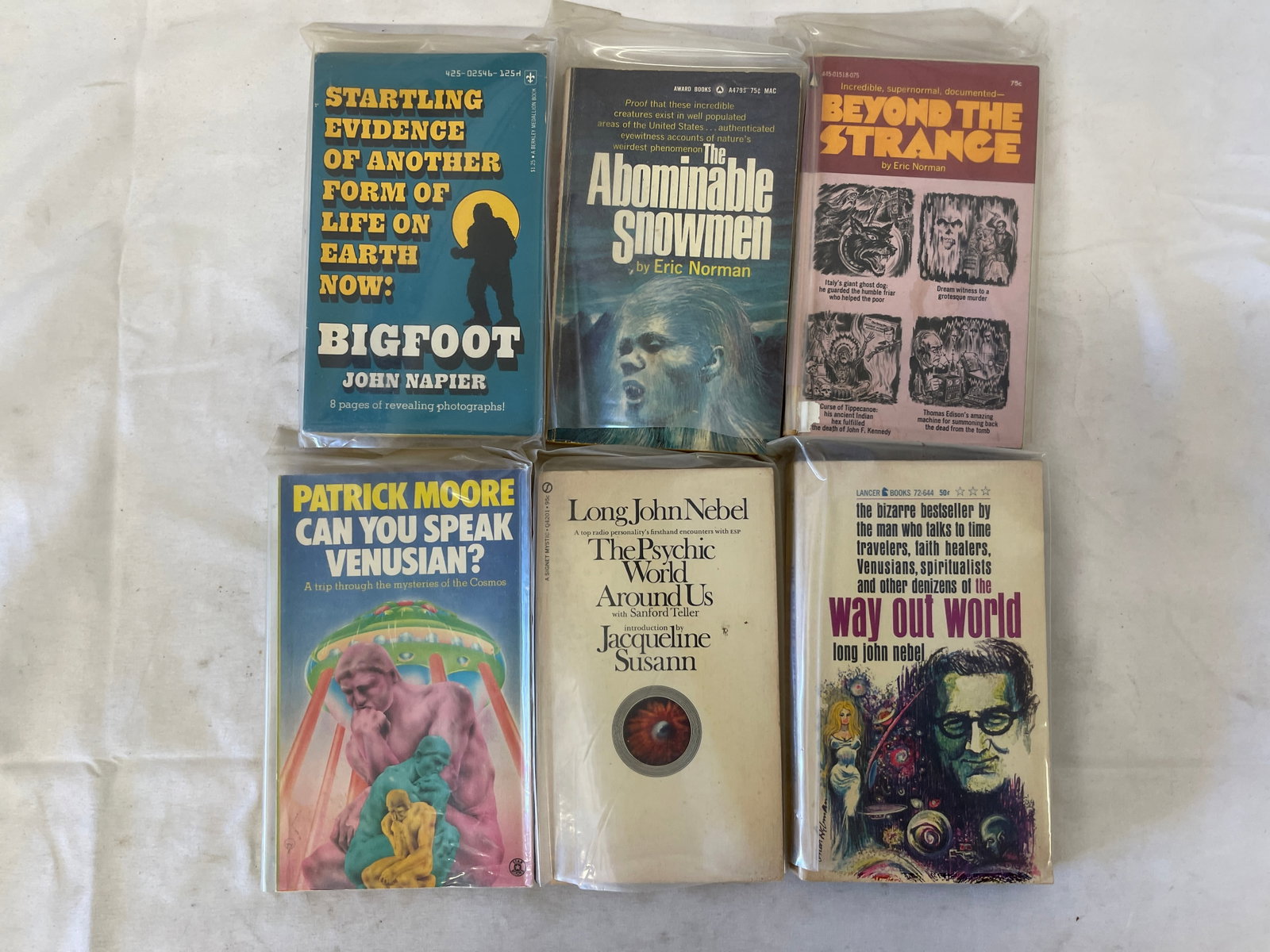 Vintage Sci-Fi Science Fiction Book Collection Lot (1 of 3)