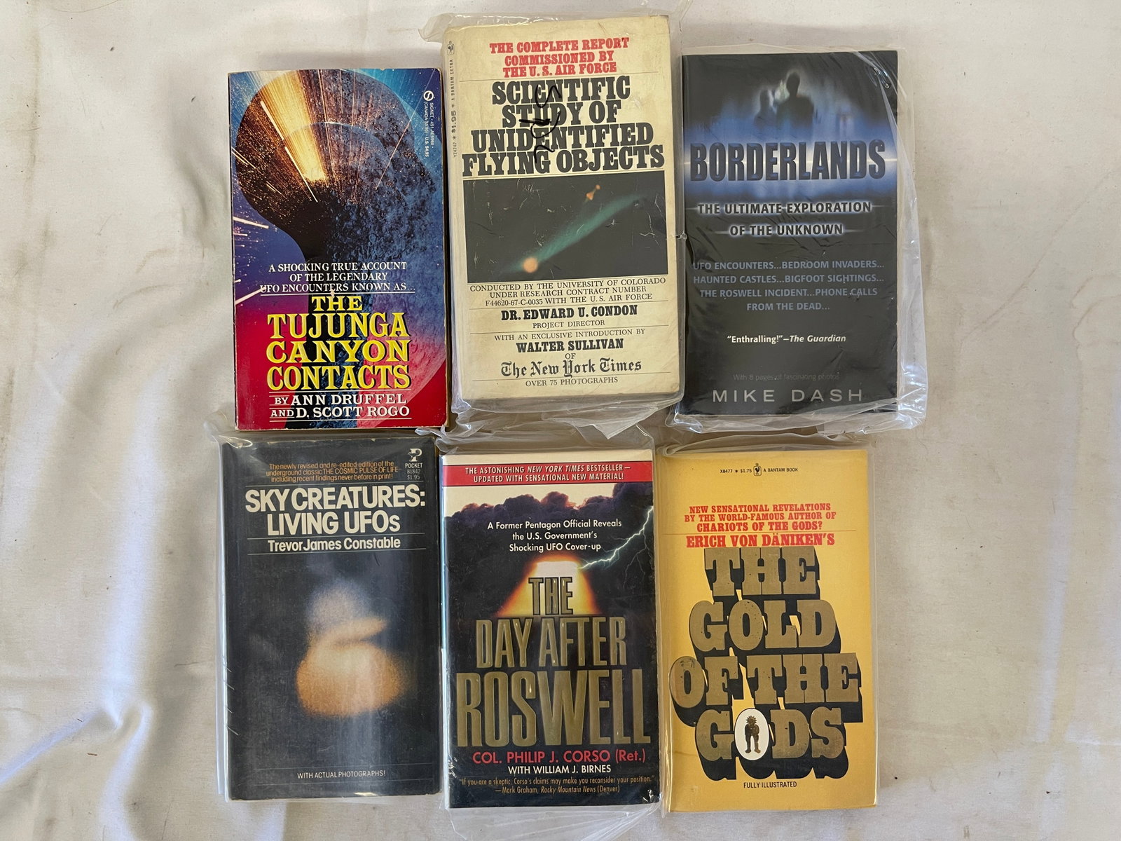 Vintage Sci-Fi Science Fiction Book Collection Lot (1 of 3)