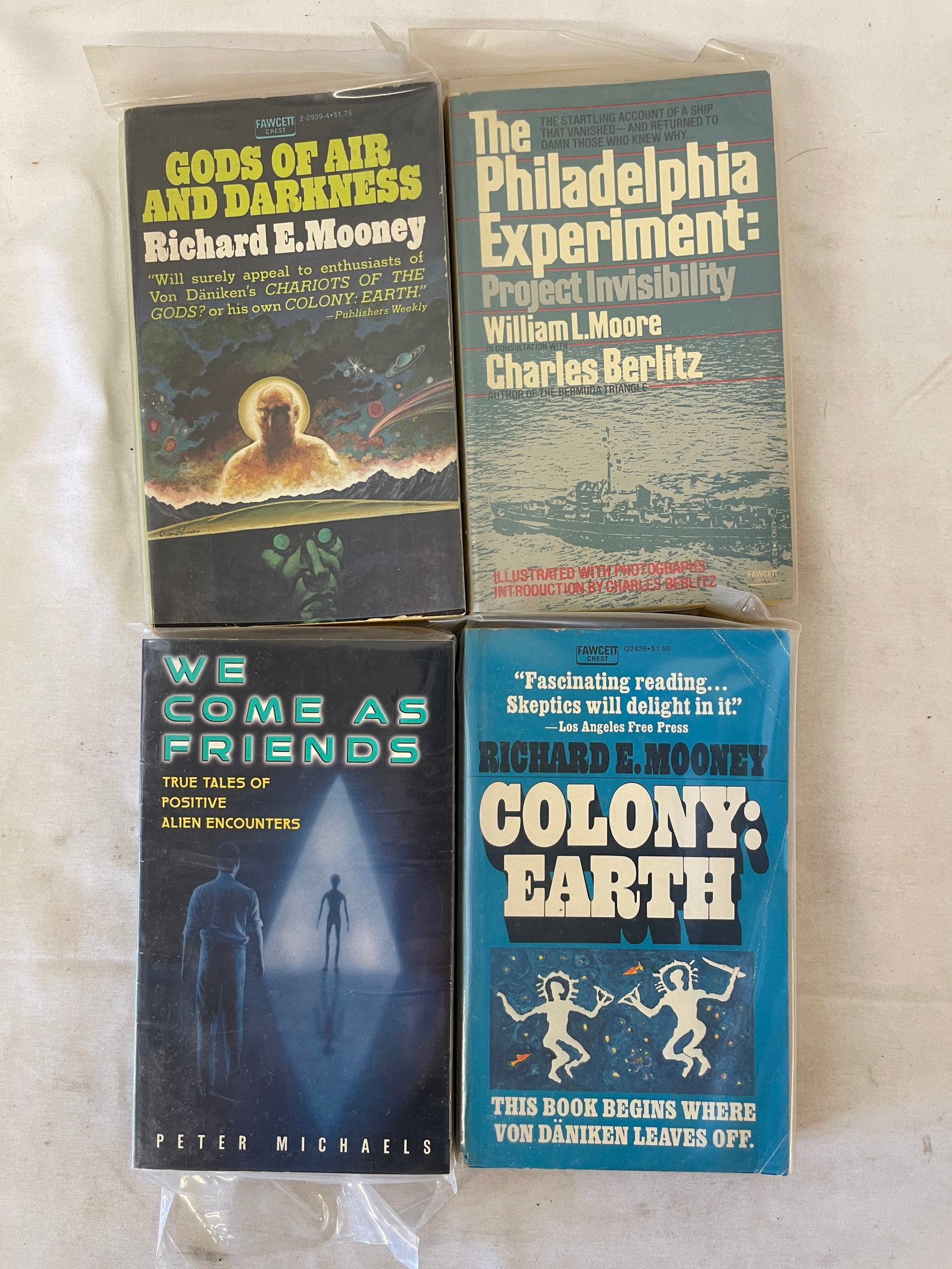 Vintage Sci-Fi Science Fiction Book Collection Lot (1 of 3)