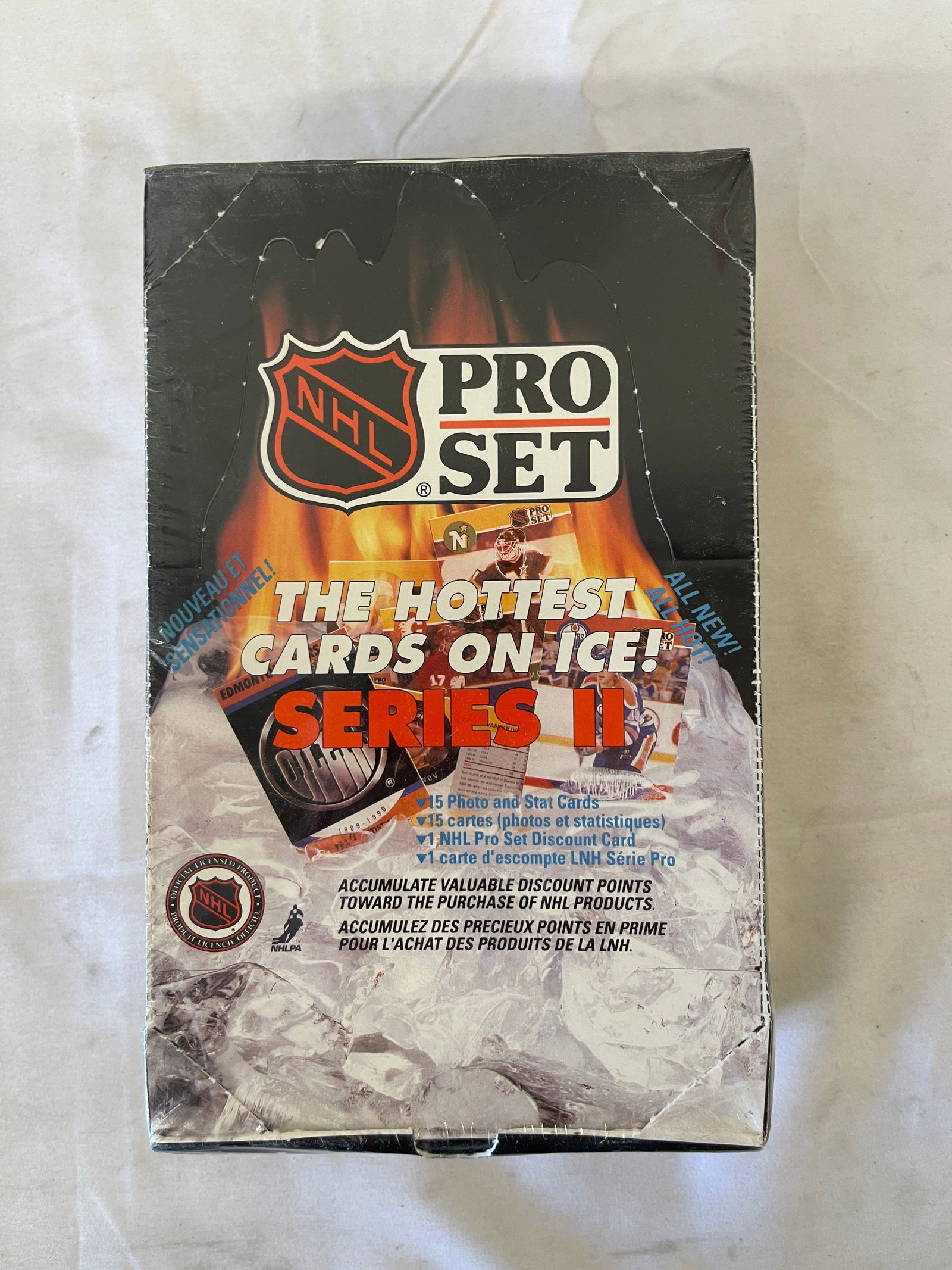 NHL Pro Set Series II Hockey Trading Cards Sealed Box 1991-92: NHL Pro Set Series II Hockey Trading Cards Sealed Box 1991-92