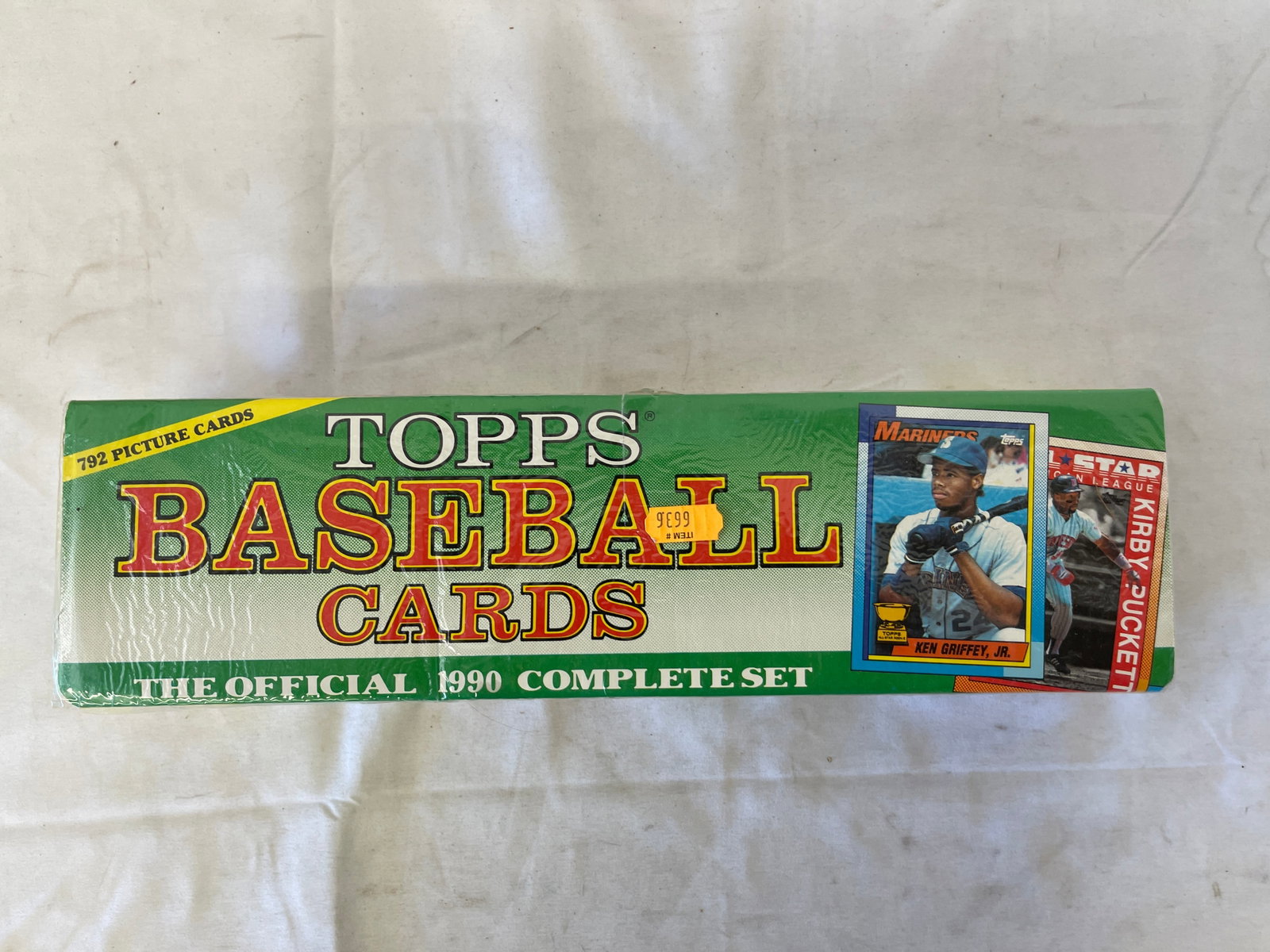 1990 Topps Baseball Cards Official Complete Set 792 Cards Factory Sealed (1 of 3)