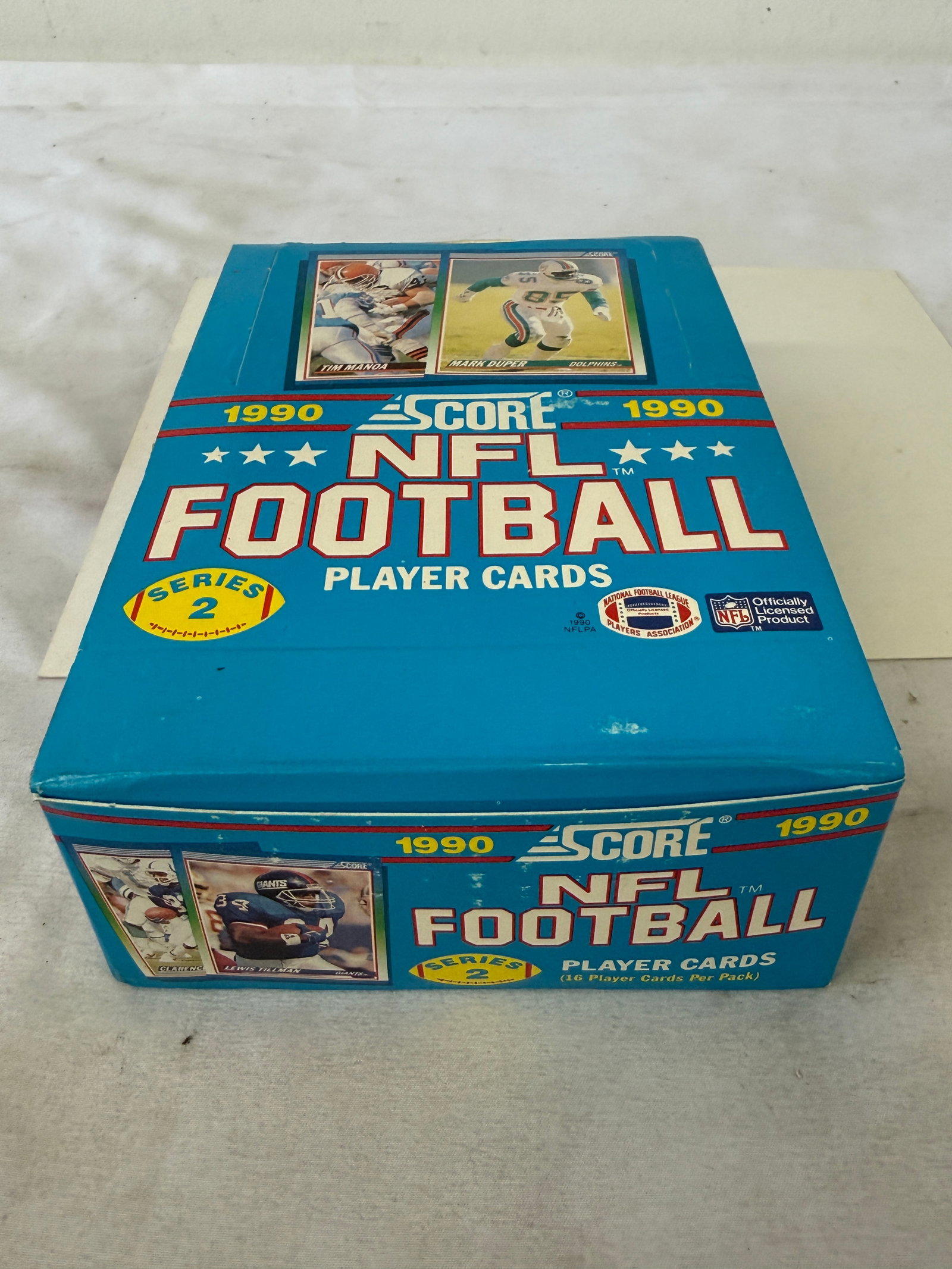 1990 Score NFL Football Series 2 Wax Box 36 Packs 16 Cards Each Sealed (1 of 3)