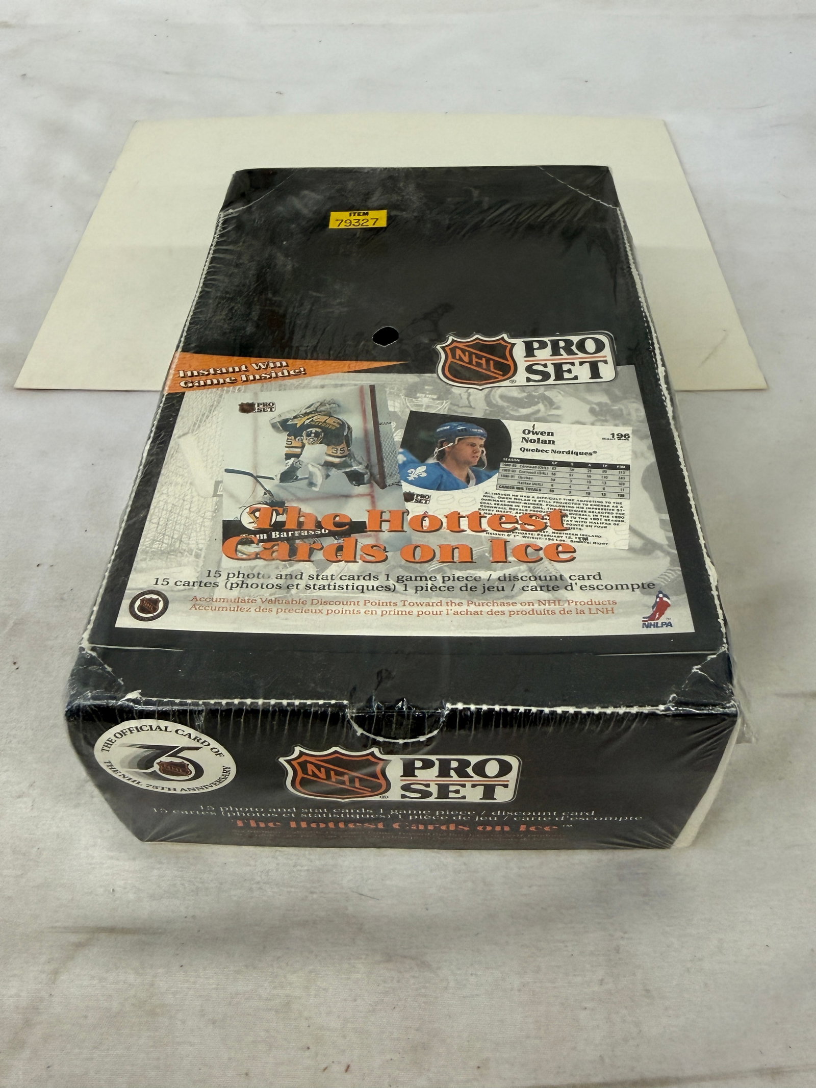 1991-92 NHL Pro Set Hockey Wax Box 36 Packs Sealed The Hottest Cards on Ice (1 of 4)