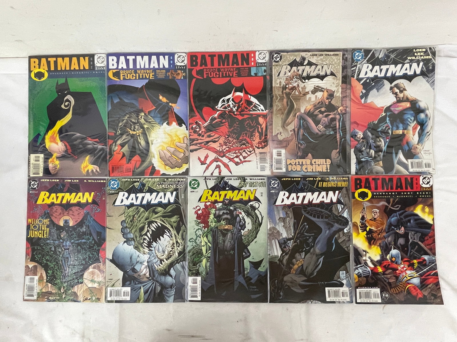 Vintage Comic Book Collection Lot: Vintage Comic Book Collection Lot