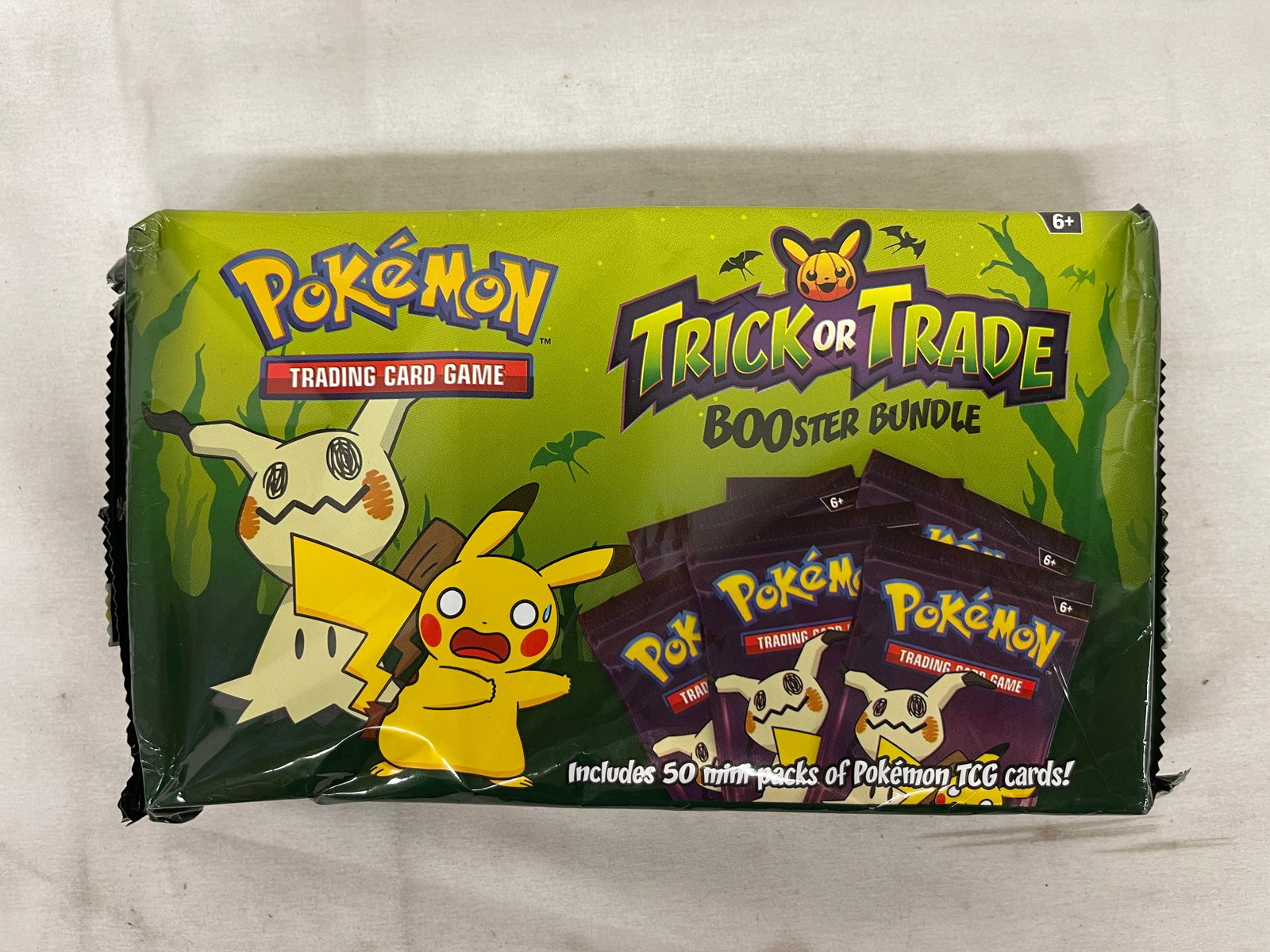 Pokemon TCG Trick or Trade BOOster Bundle 50 Mini Packs Sealed 2023 (1 of 4)