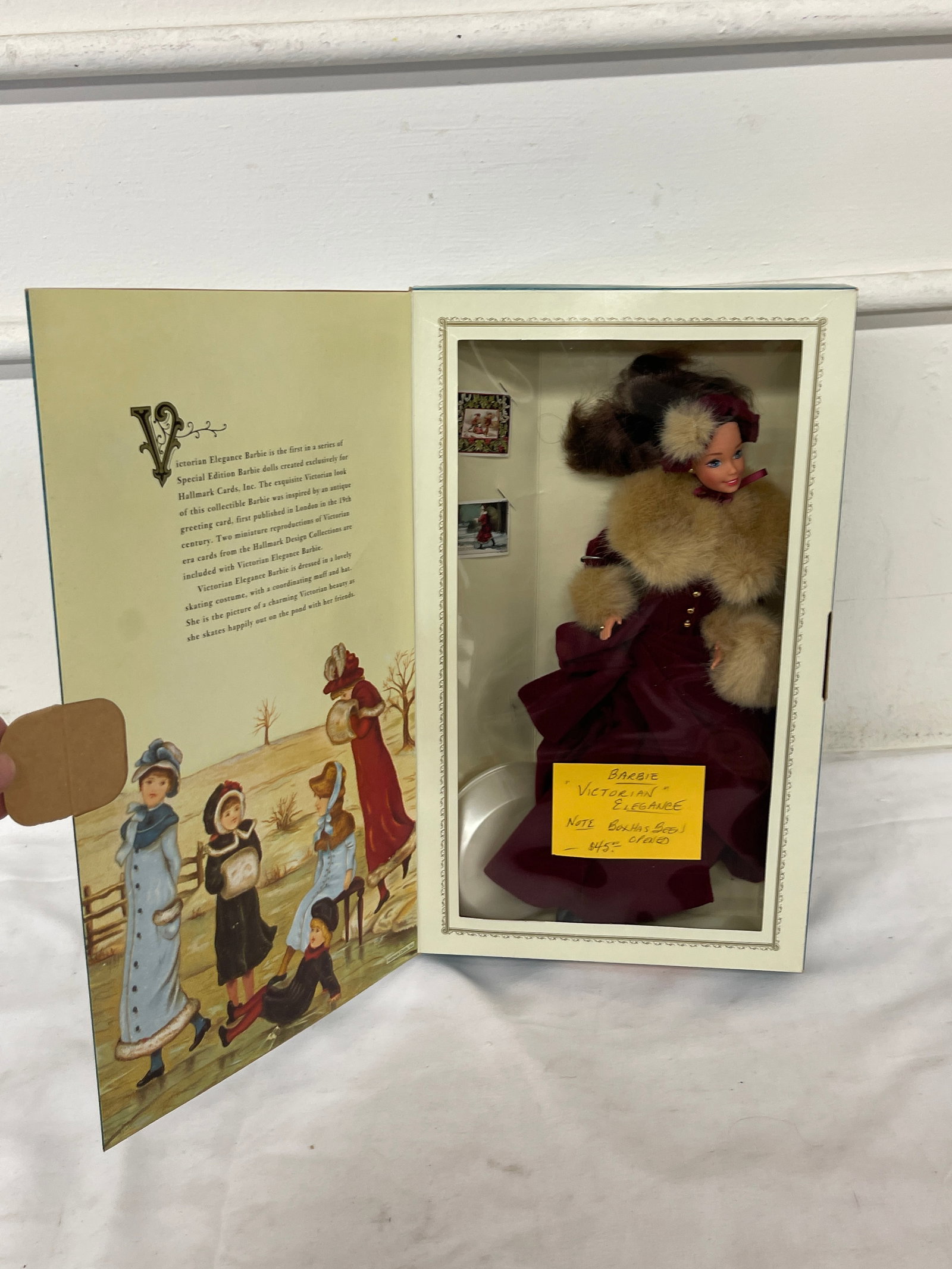 Victorian Elegance Barbie Special Edition Hallmark Doll 1994 Open Box (1 of 6)