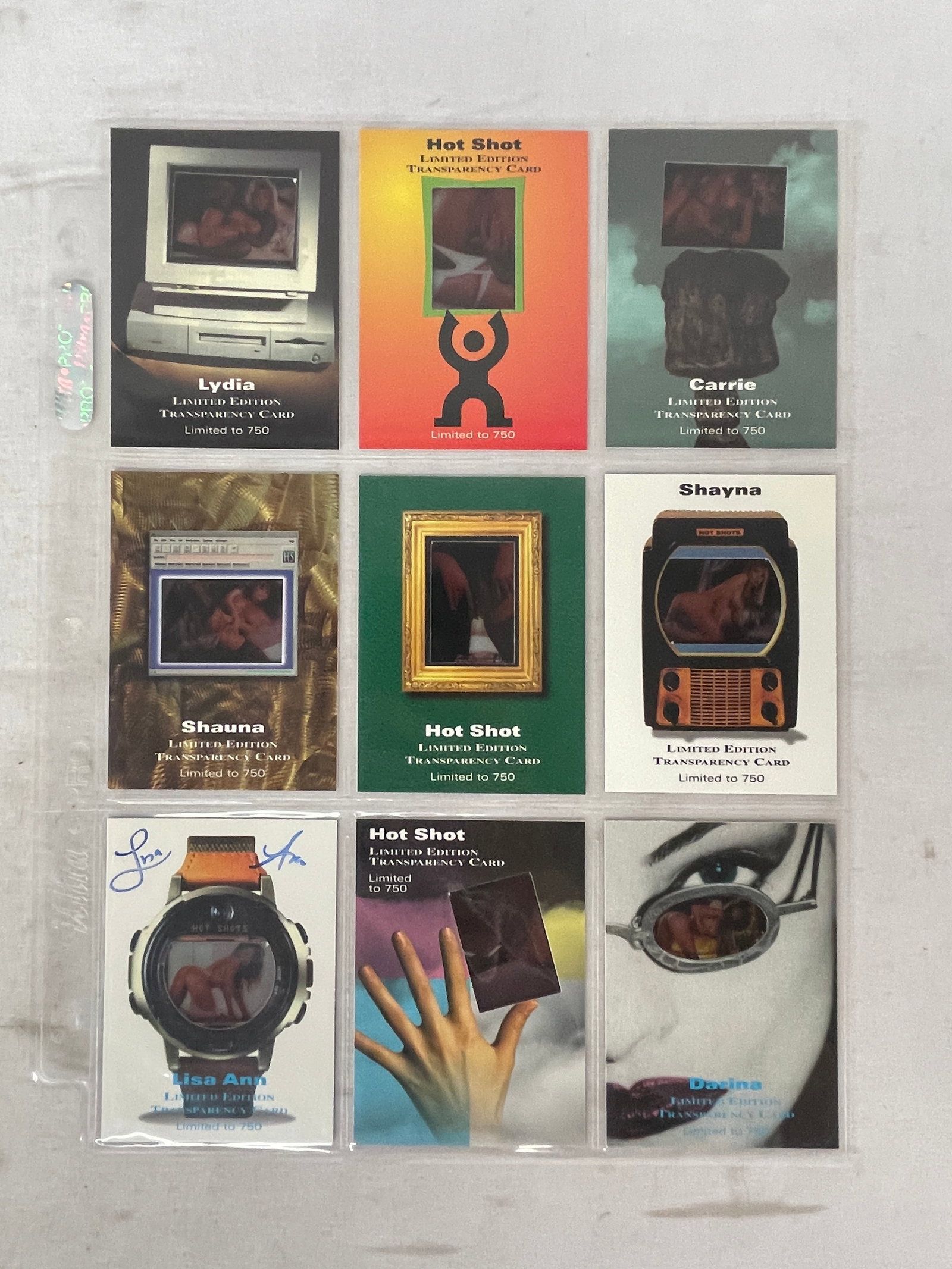 Vintage Adult Erotic Trading Card Collection Lot - Some Signed: Vintage Adult Erotic Trading Card Collection Lot - Some Signed