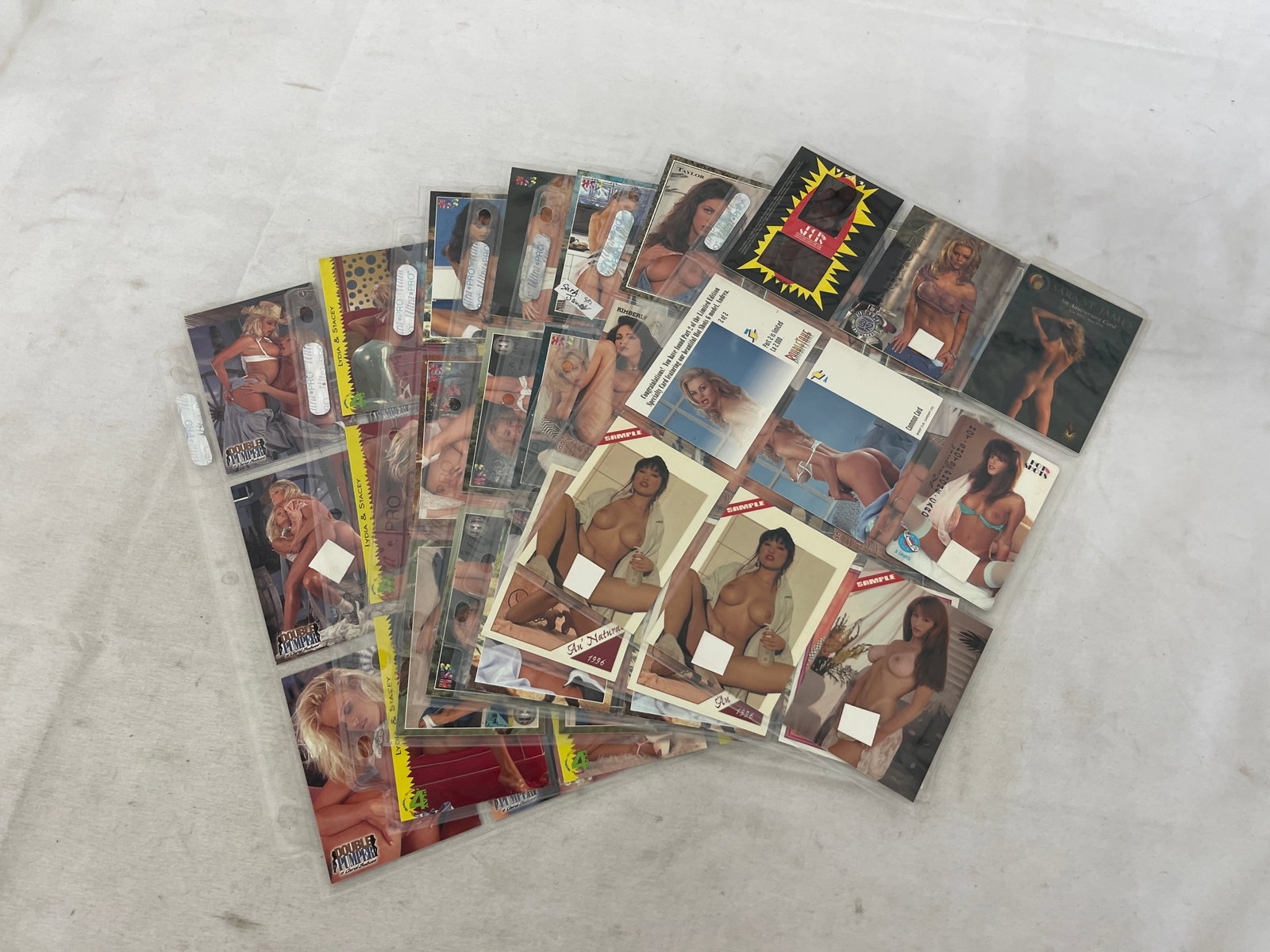 Vintage Adult Erotic Trading Card Collection Lot: Vintage Adult Erotic Trading Card Collection Lot