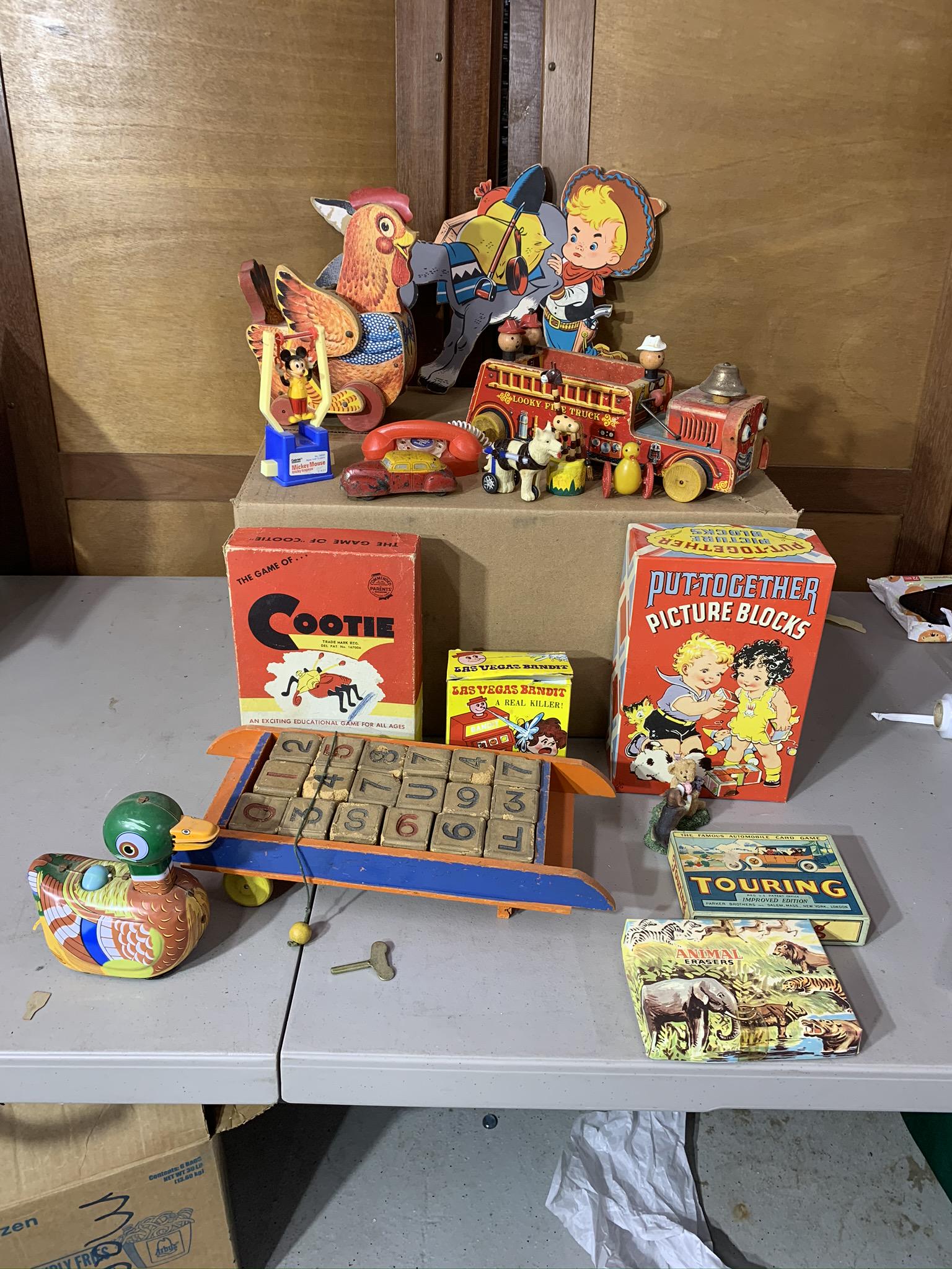 Fisher Price Pull TOYS, and Games: Shipping not available you must pickup during the pickup window or forfeit your purchase after you pay