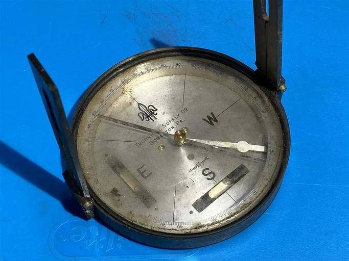 Antique Surveyor's Transit Technical Supply Co Scranton