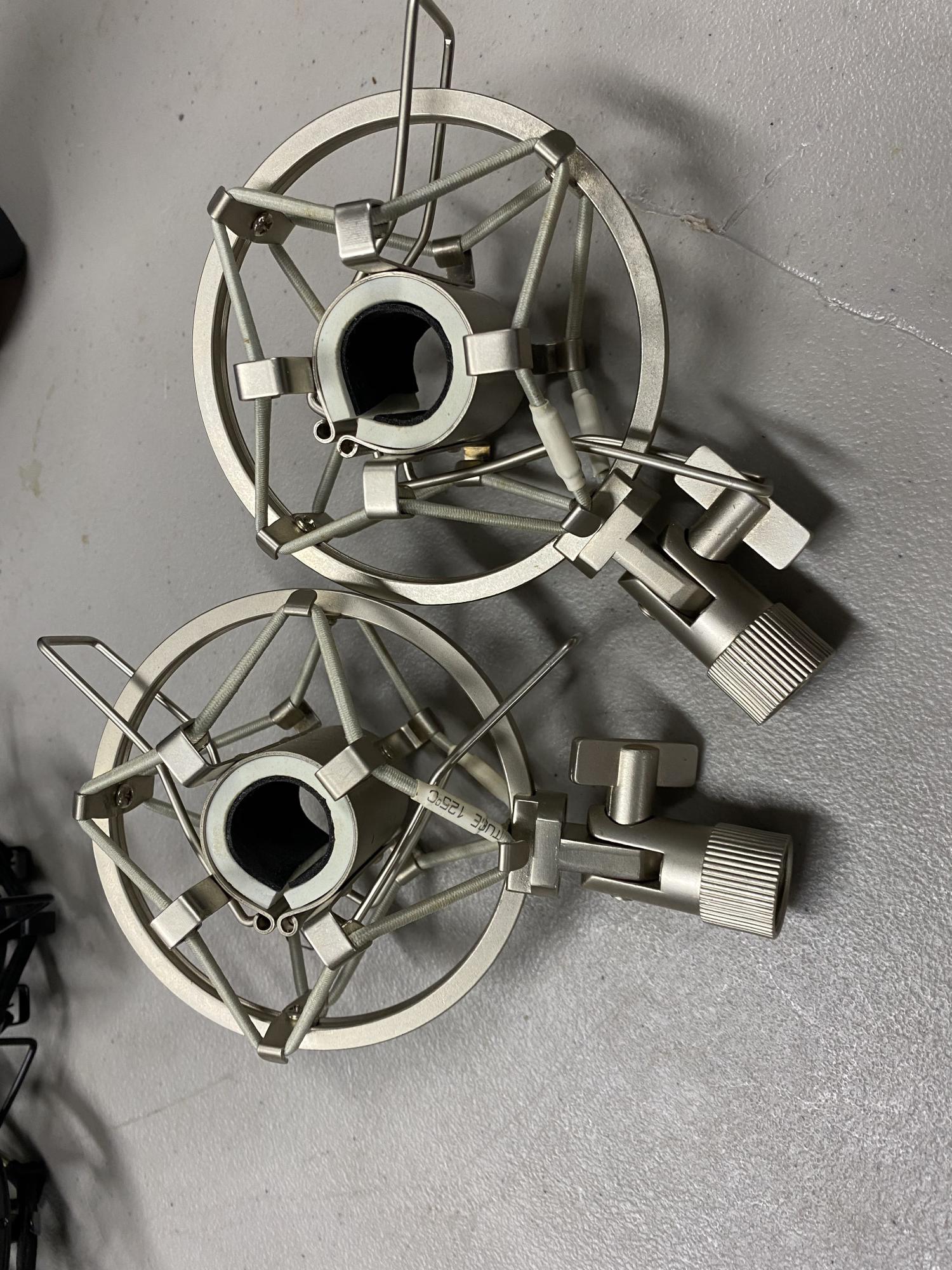 Pair of High-End Microphone Shock Mounts (1 of 1)