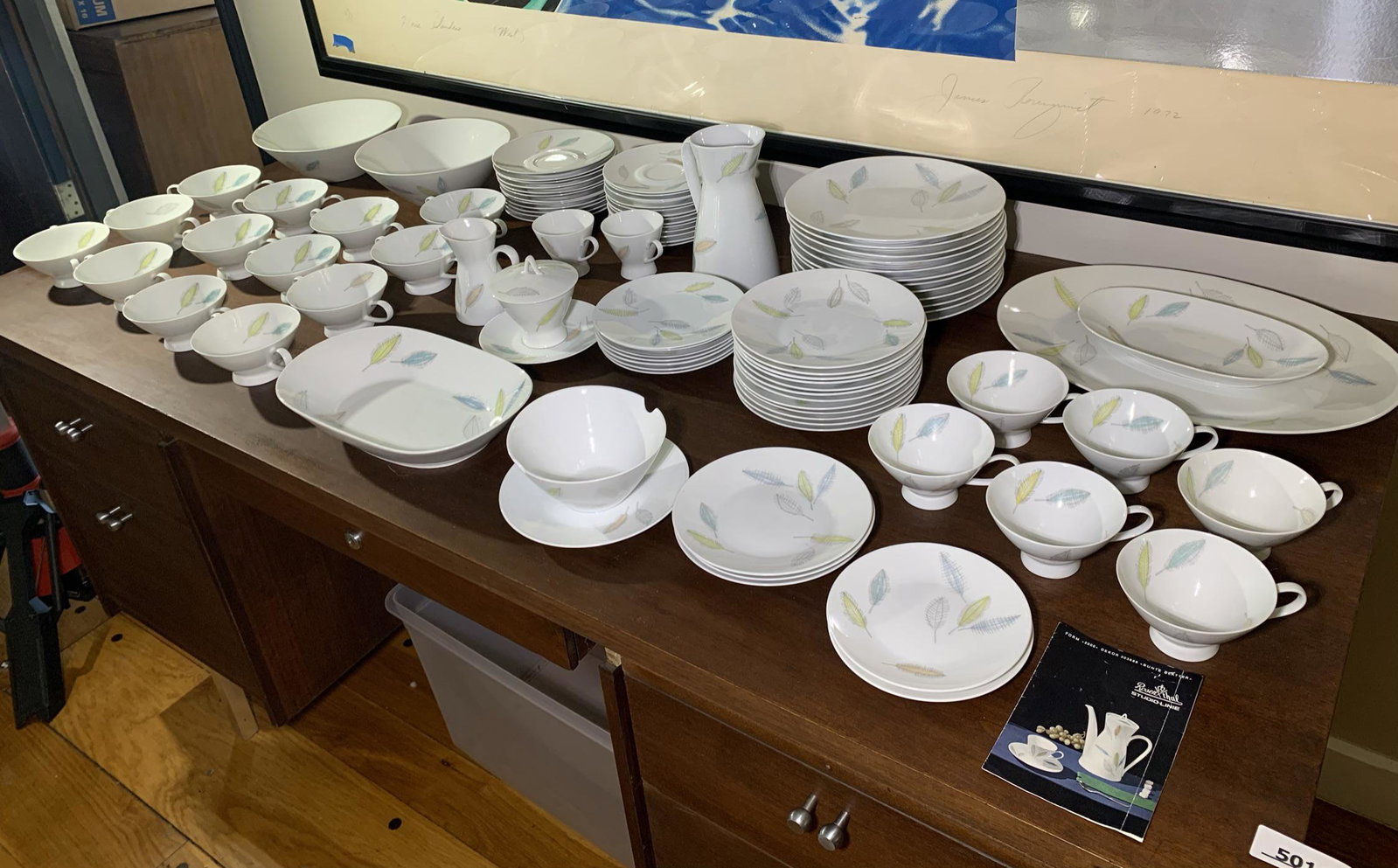 92 Piece Rosenthal Studio-Line German Made China: Free pickup or we'll drop at our shipper for a $10 fee.