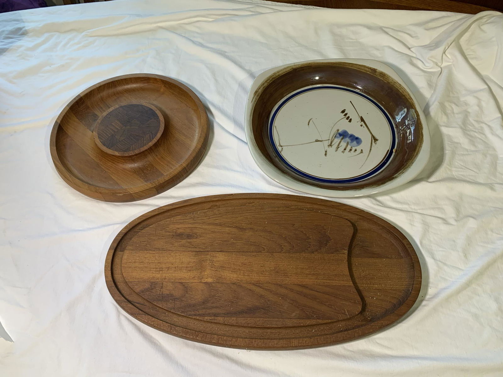 Dansk Tray, Dansk Stoneware Platter and Dansk (1 of 12)