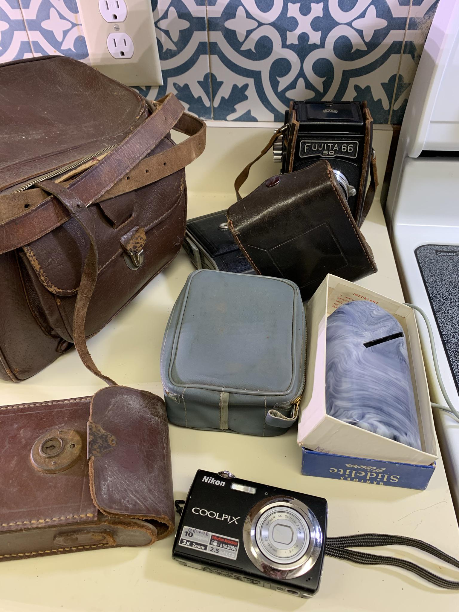 Nikon Coolpix Camera, Fujita 66 SQ Box Camera & More (1 of 15)