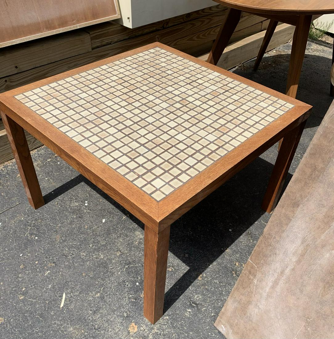 Vintage Tile Top Table - Martz by Marshall Studios (1 of 5)