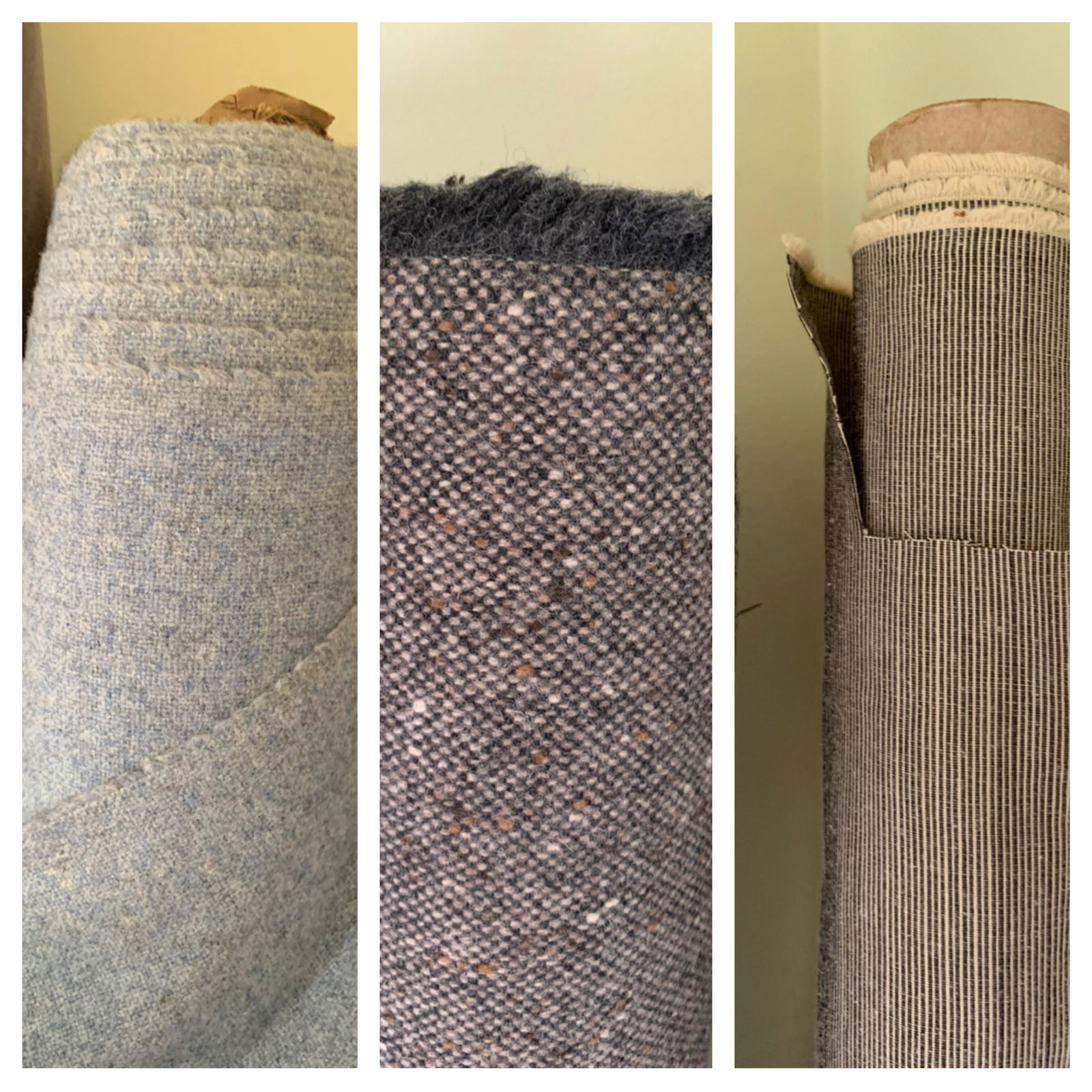 3 Bolts of Mid-century Fabric (1 of 6)