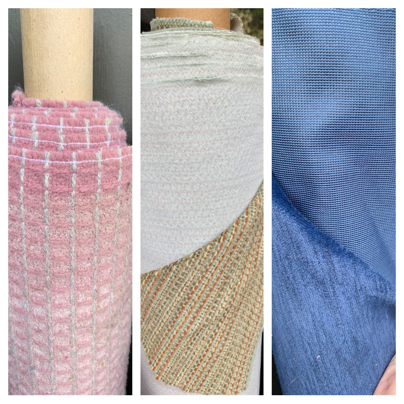 3 Bolts of Mid-century Upholstery Fabric (1 of 14)